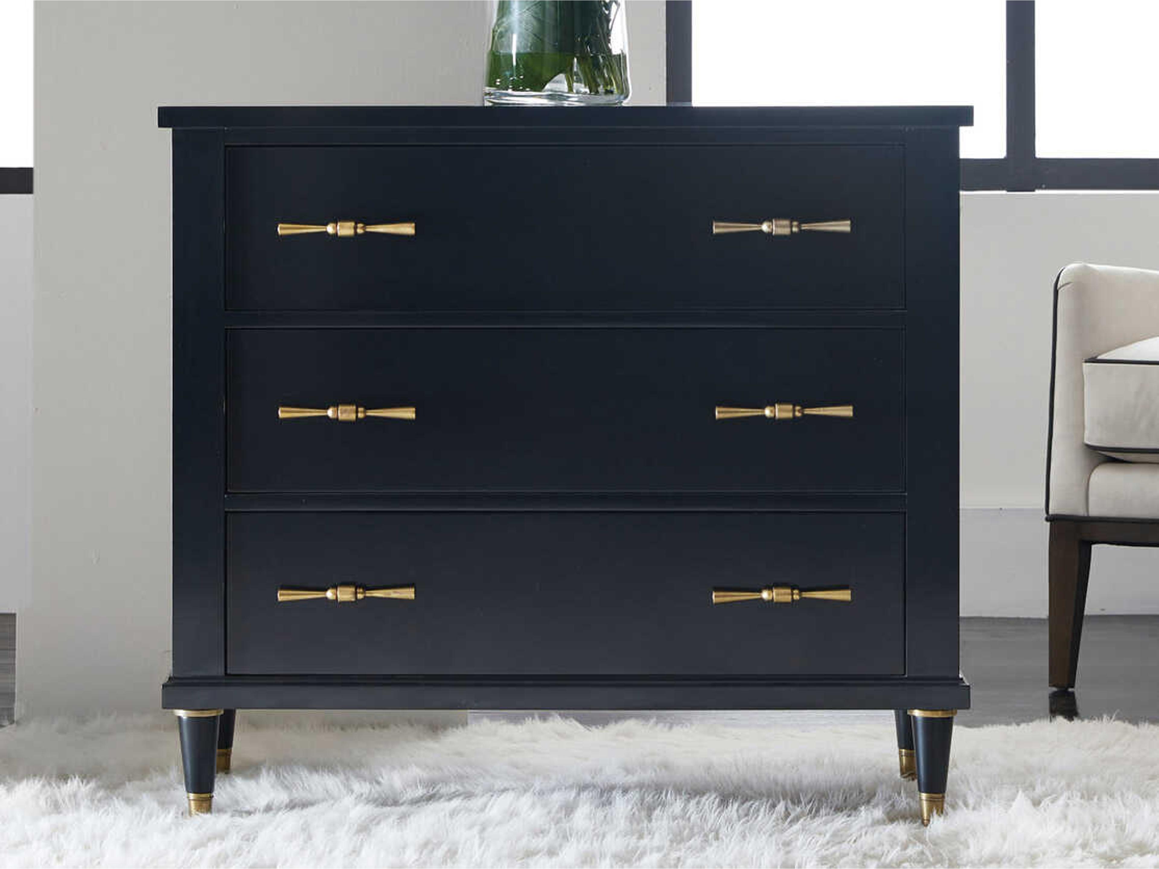 Klein Ebony Painted Black Accent Chest