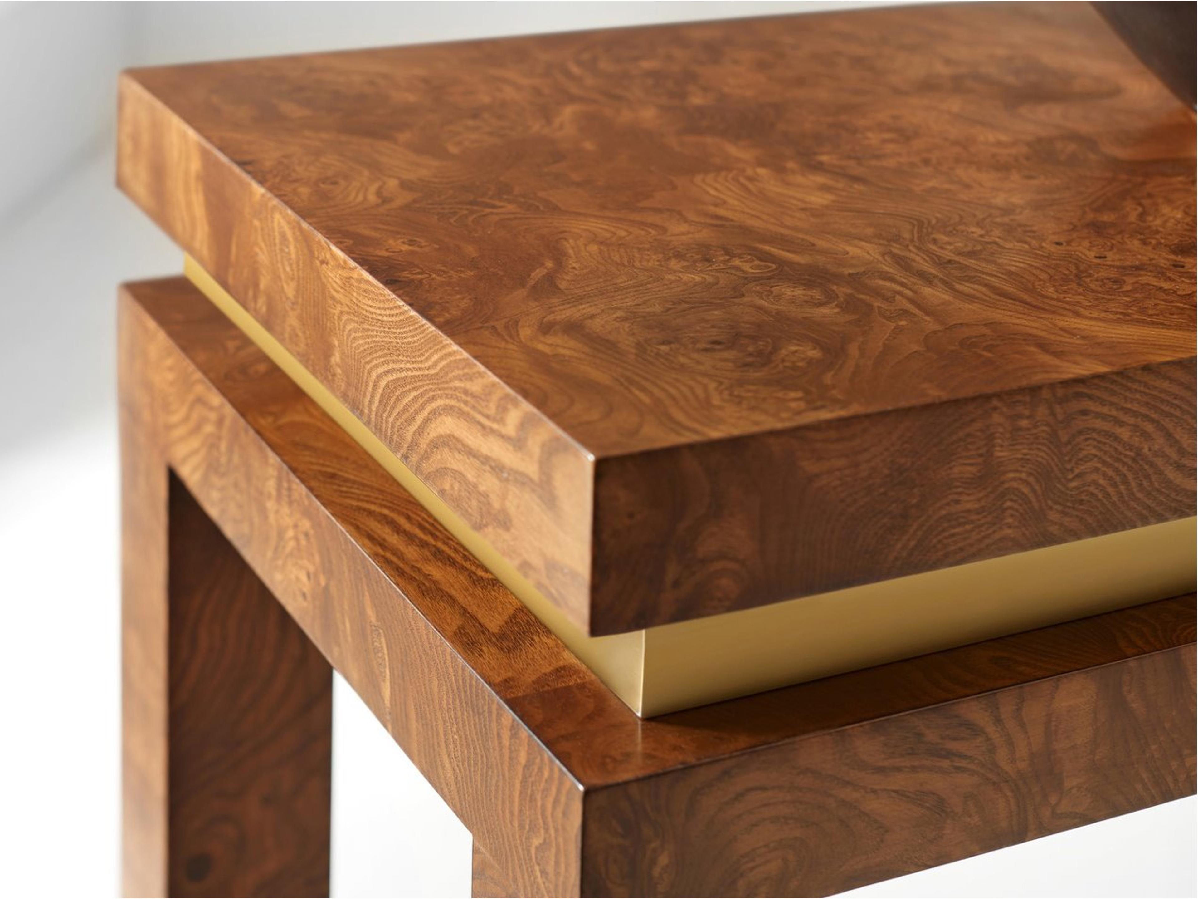 Modern History Home Elysee Rectangular Wood Console Table