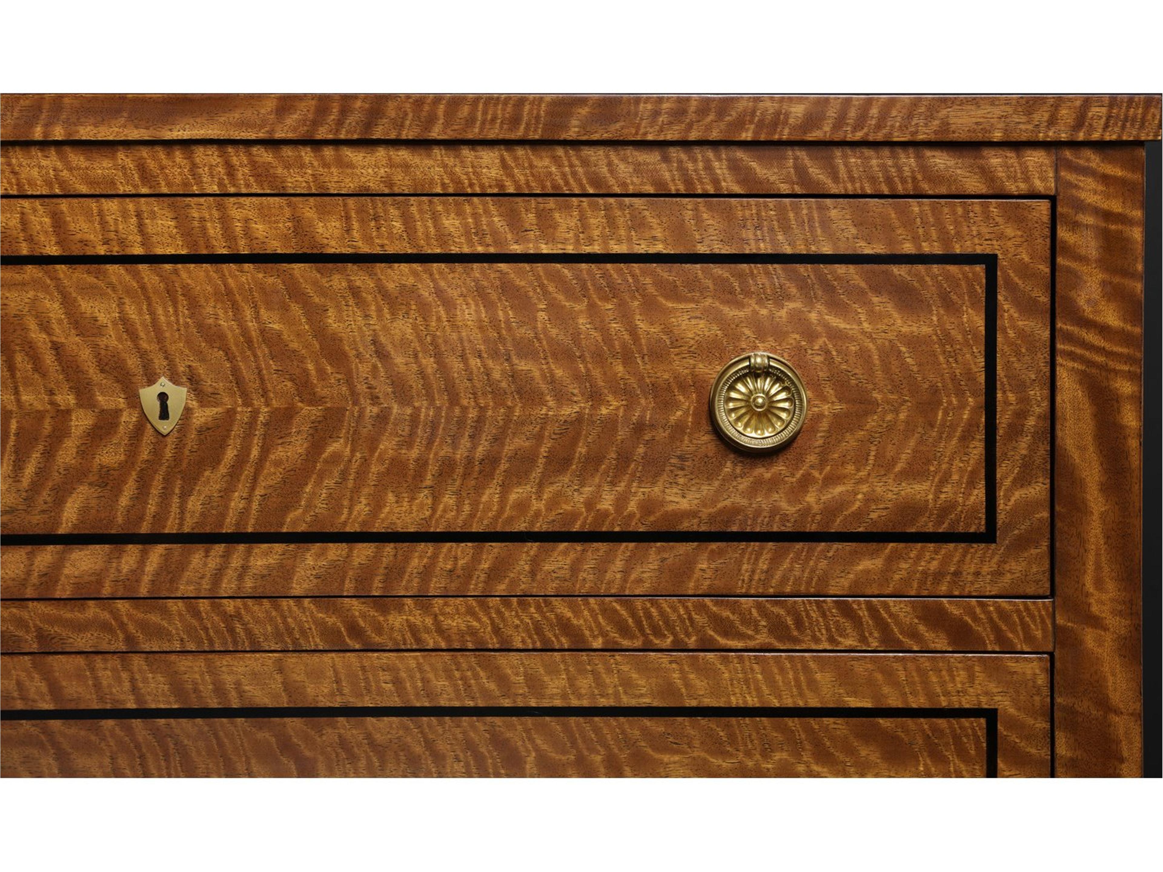 Modern History Home Bentley Brown Oak Wood Accent Chest