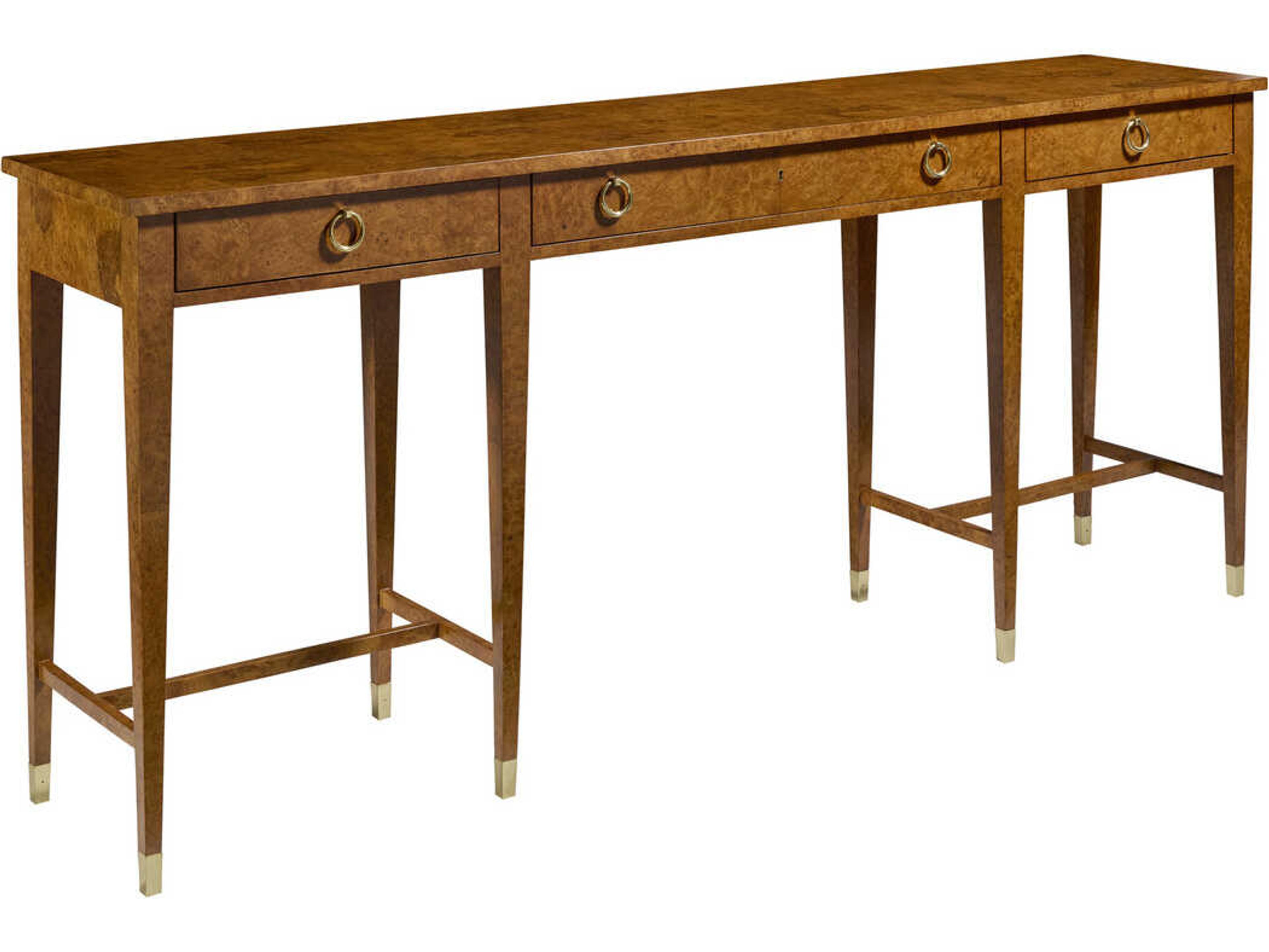 Clancy Rectangular Wood Console Table
