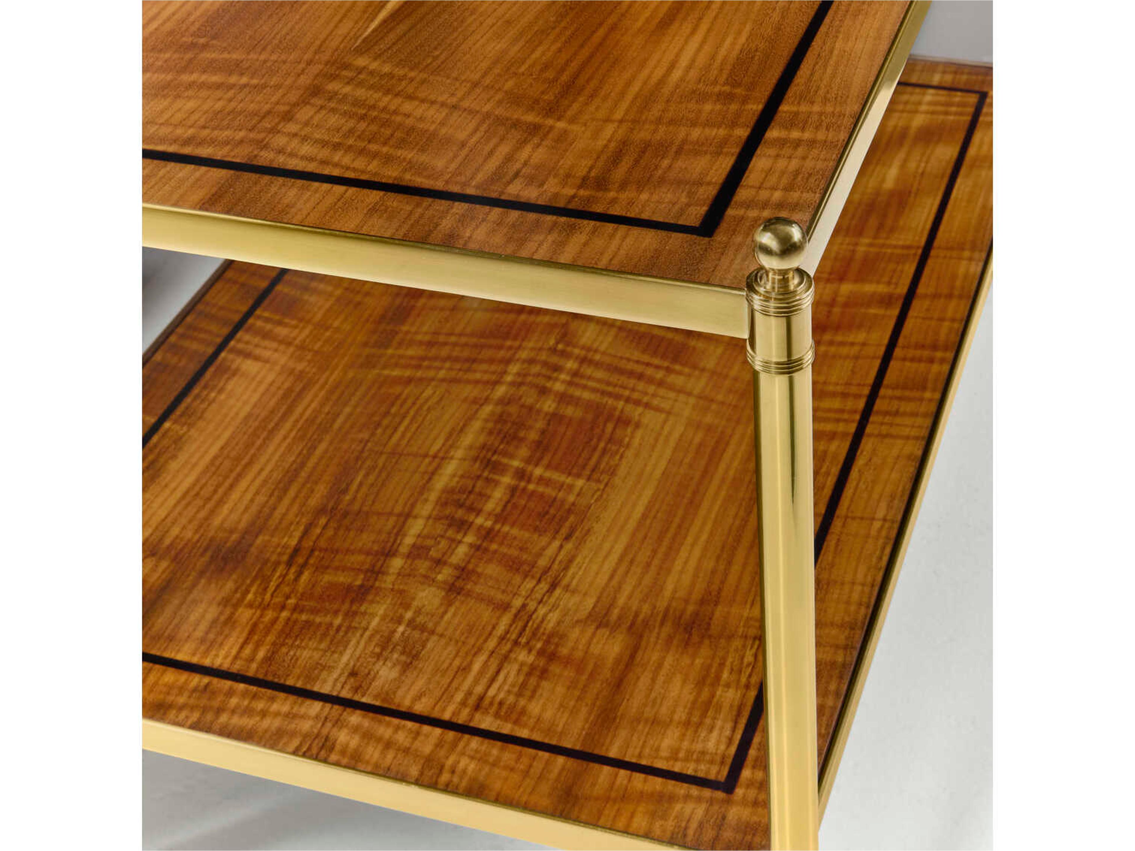 Modern History Home George Rectangular Wood End Table