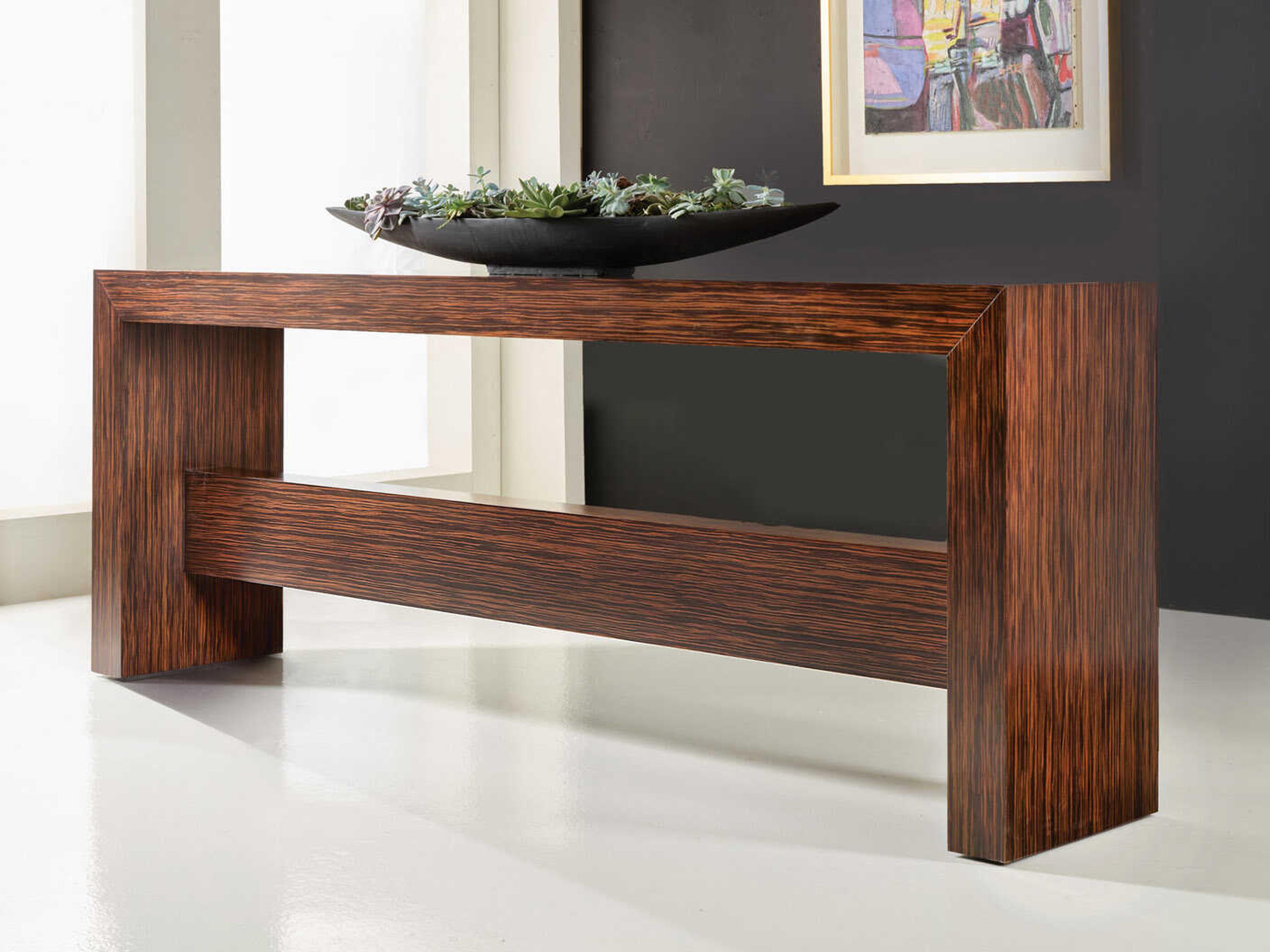 Modena Rectangular Wood Console Table