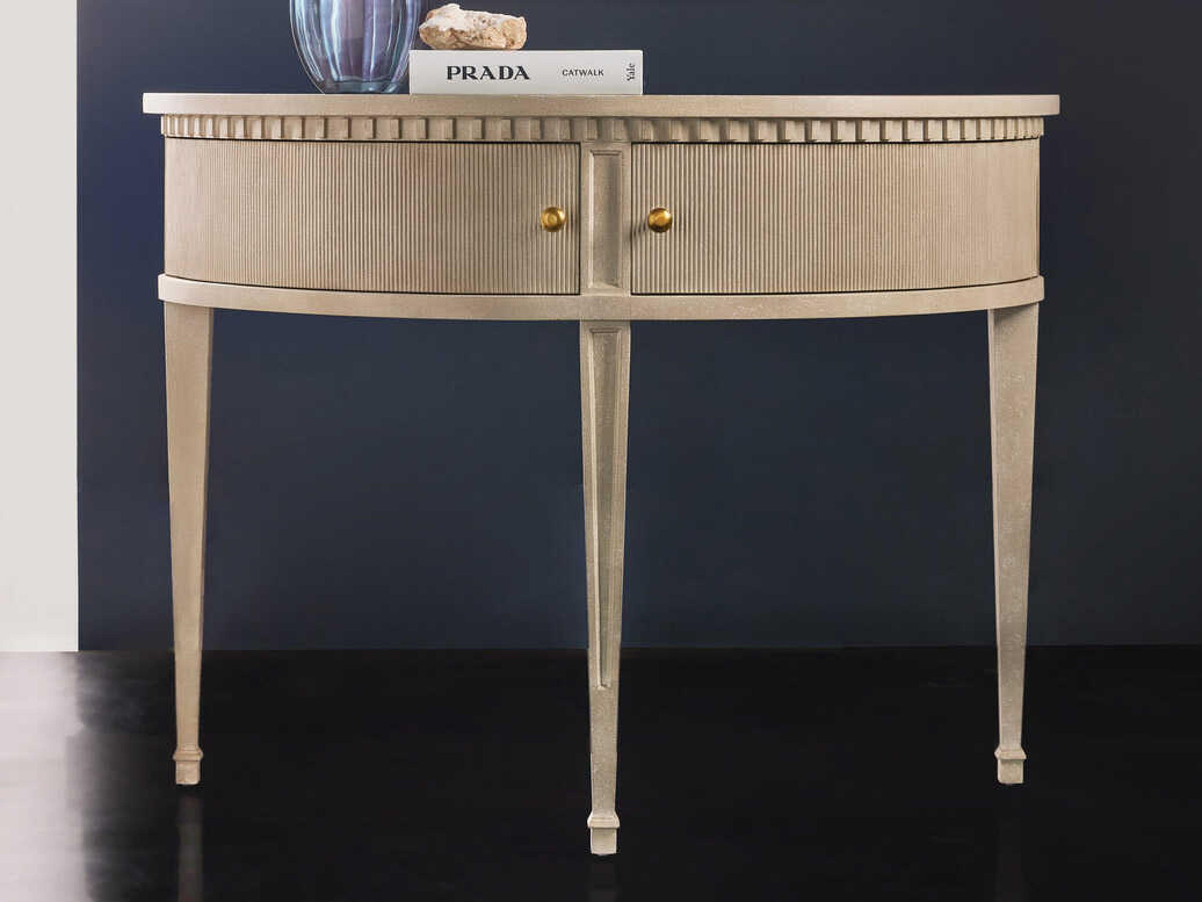 Gustavian Textured Antique Grey Accent Chest