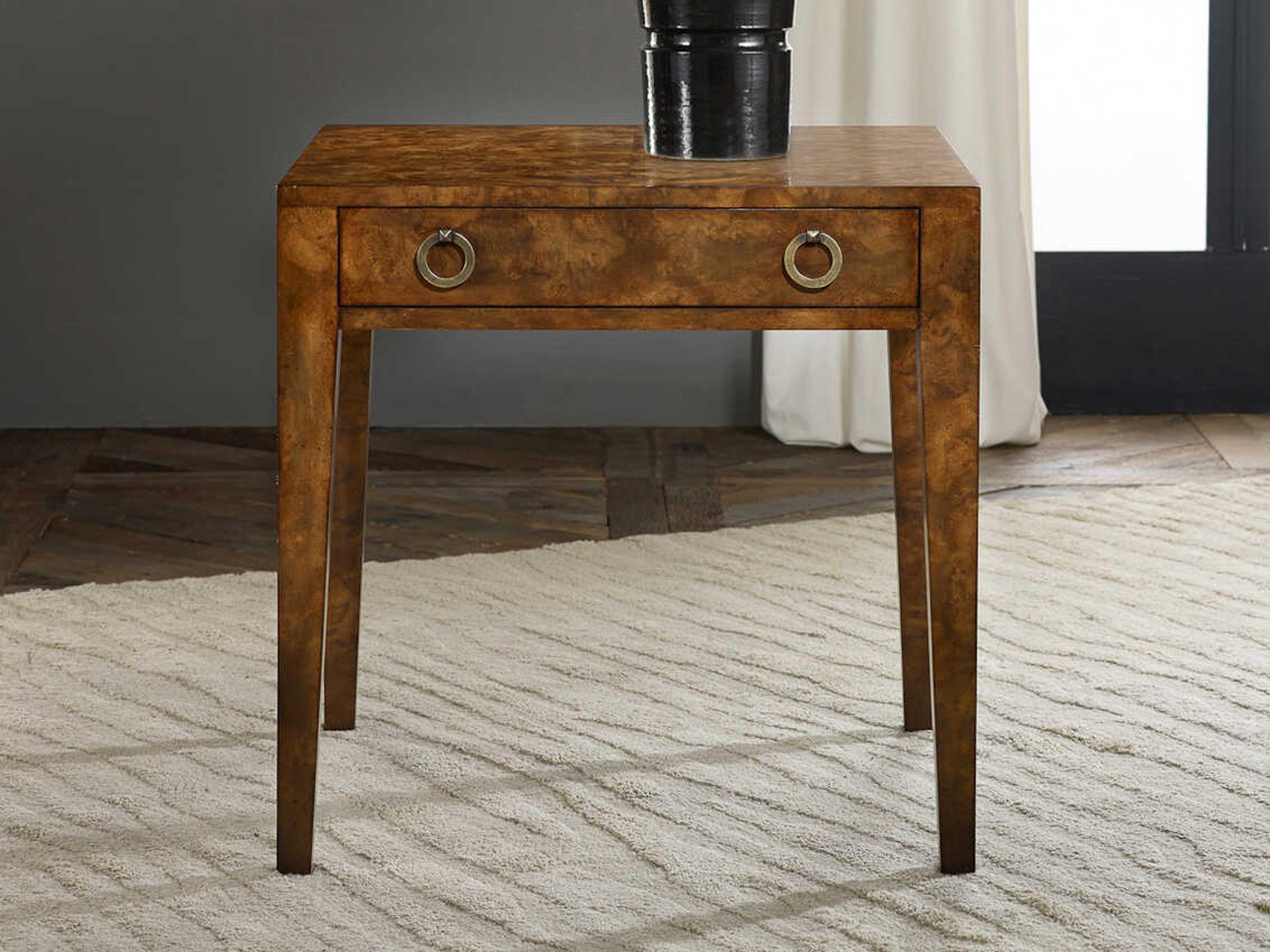 Mid-century Rectangular Wood End Table