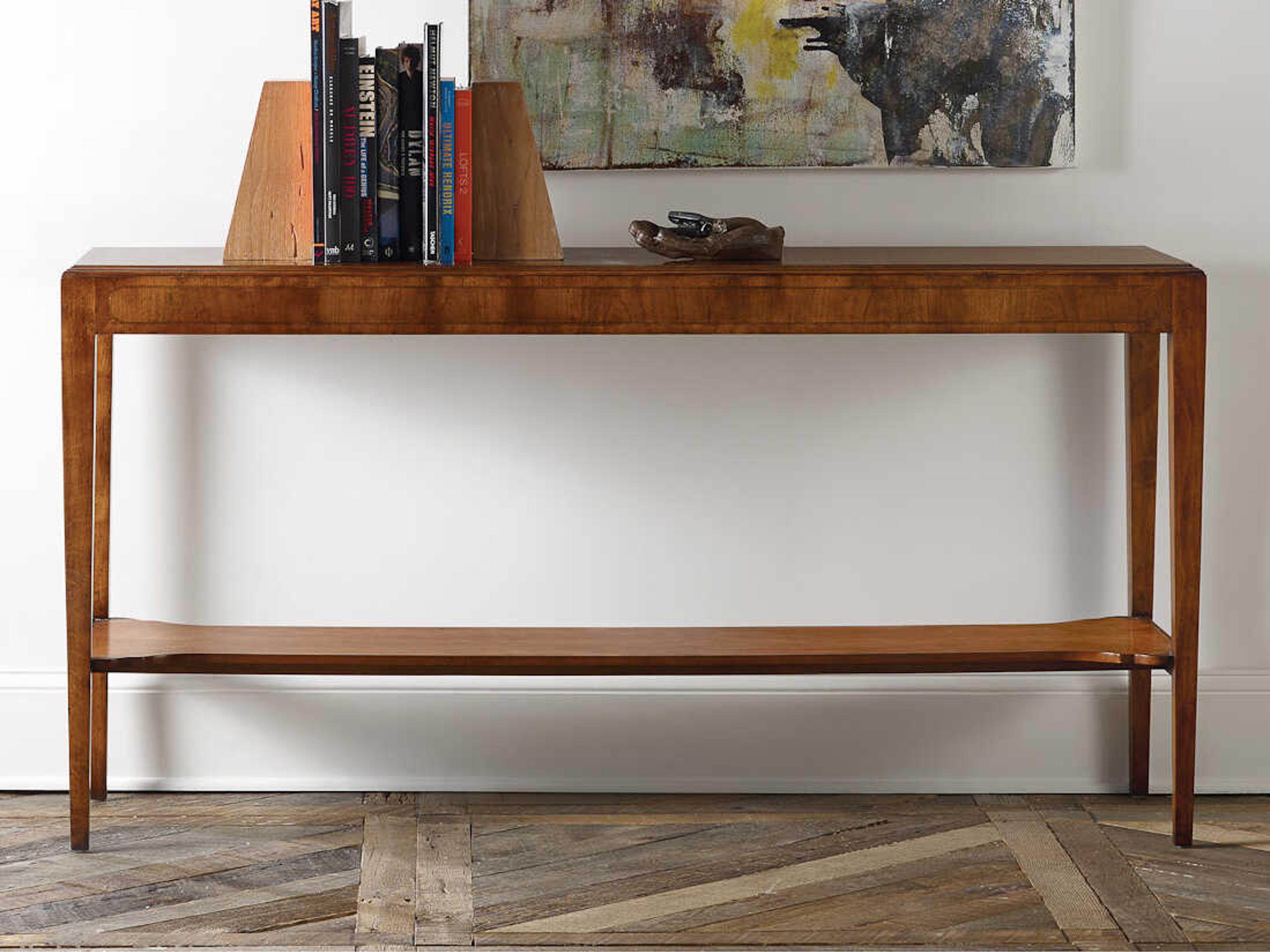 Georgian Rectangular Wood Console Table