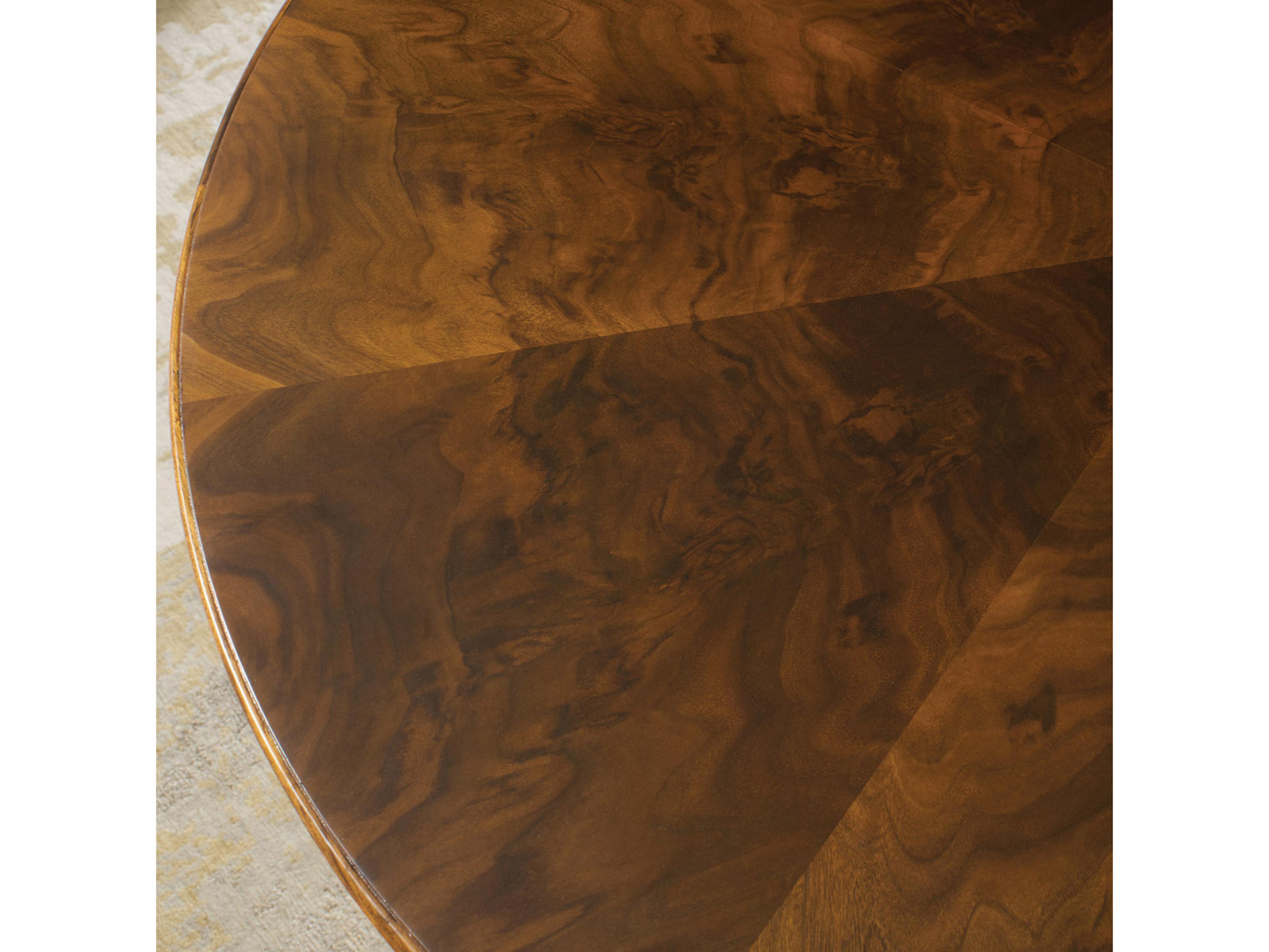 Modern History Home Marchand Round Wood End Table