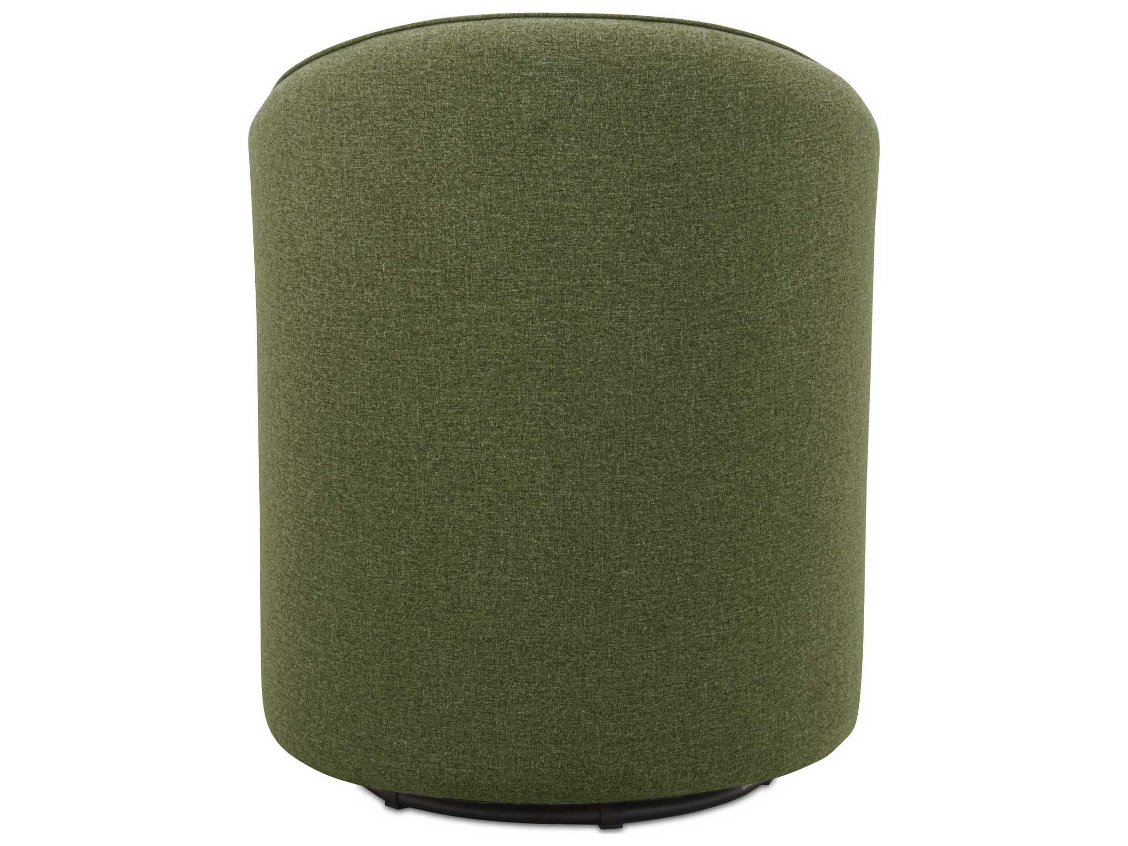 Moe's Home Outdoor Sylvie Green Fabric Cushion Dining Chair