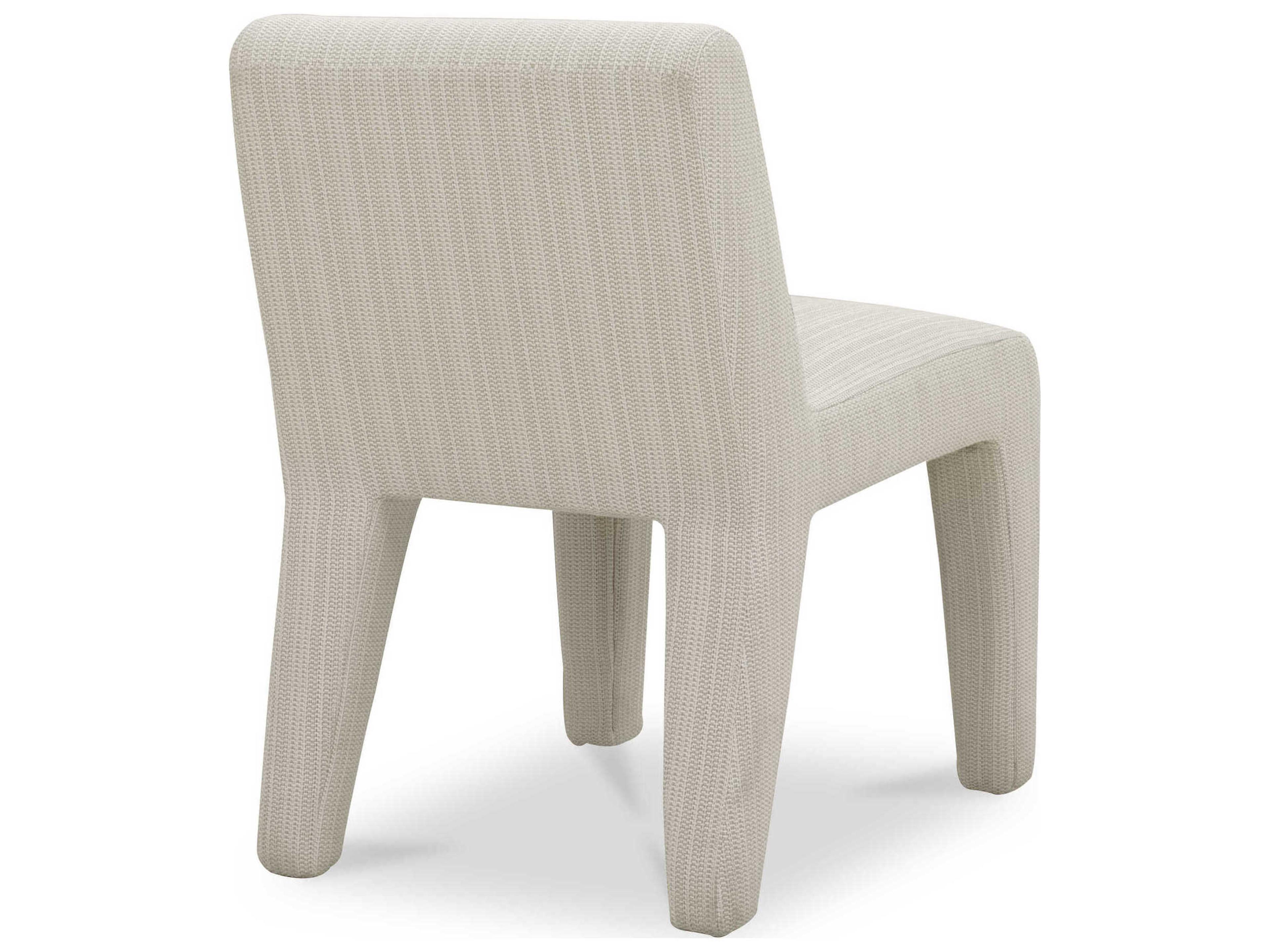 Moe's Home Outdoor Verona Cream Fabric Cushion Dining Chair