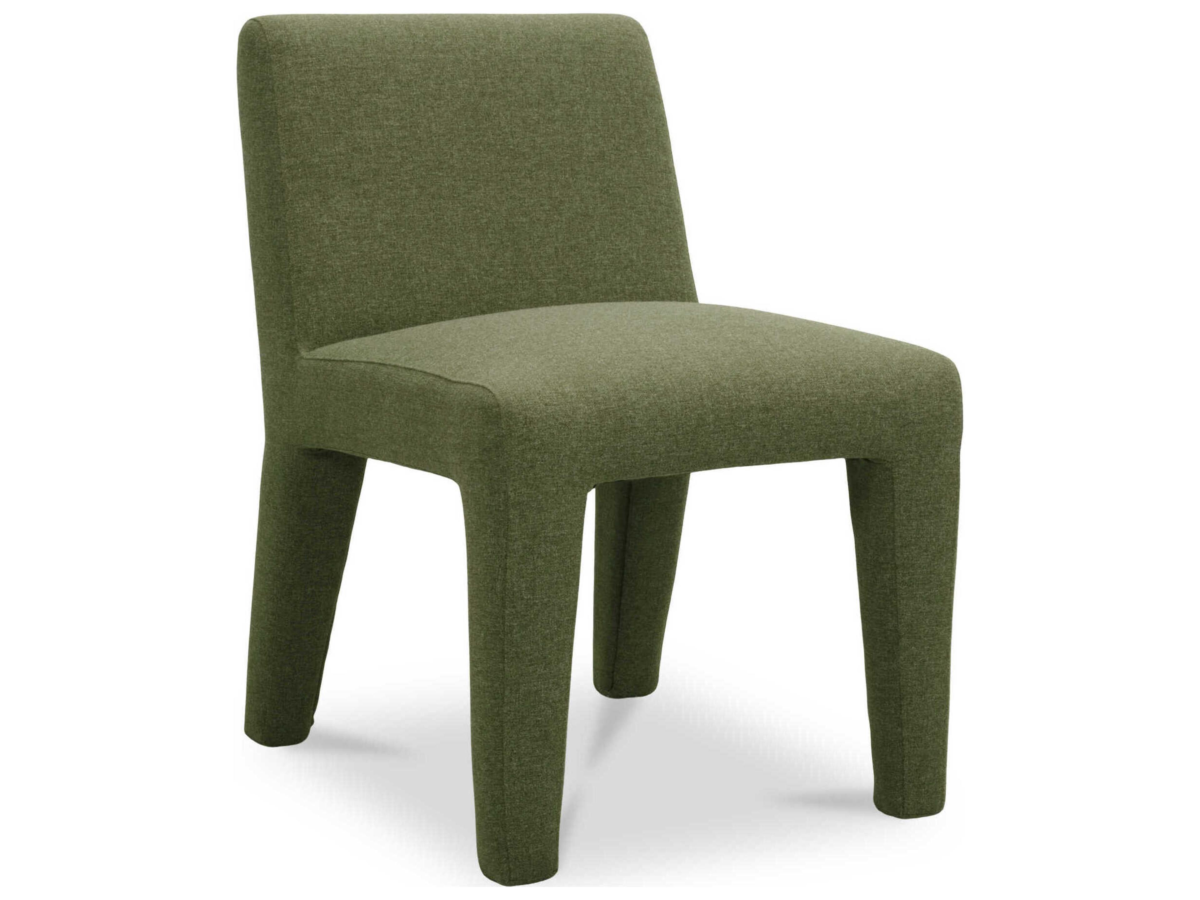 Verona Green Fabric Cushion Dining Chair