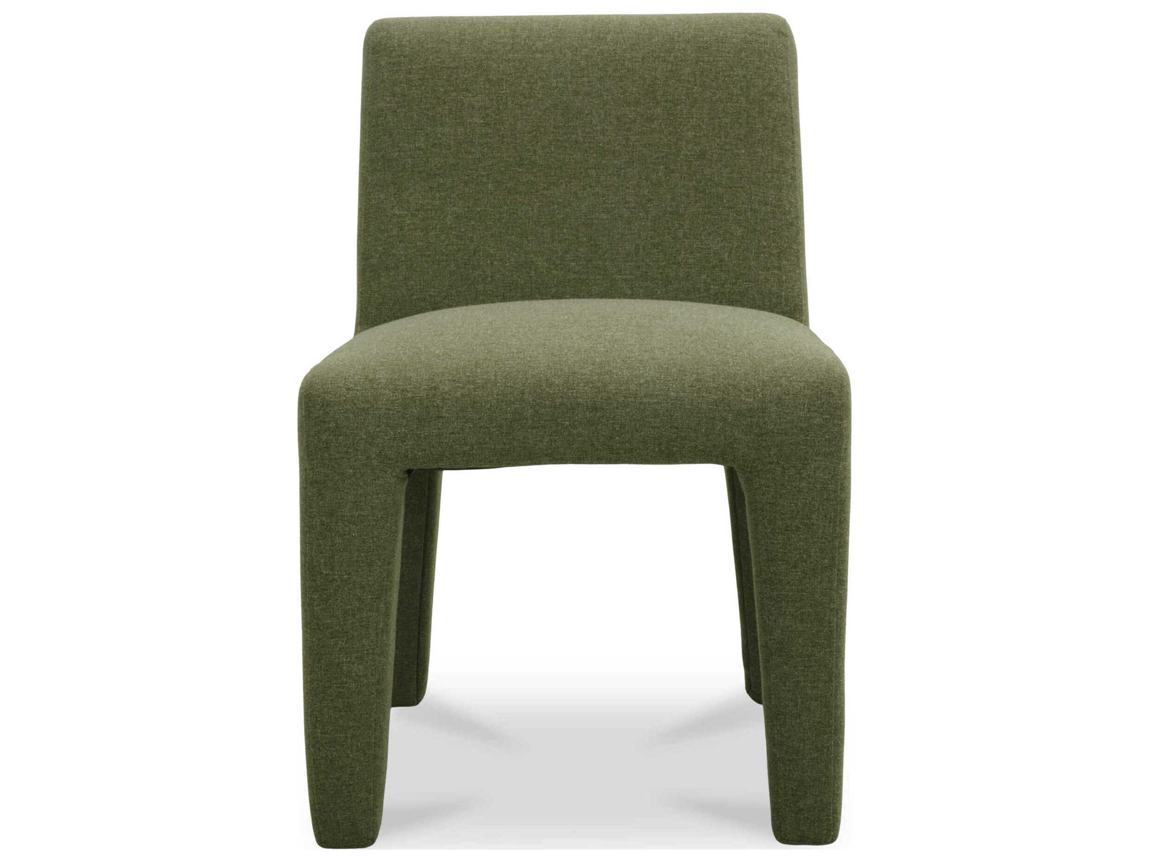 Moe's Home Outdoor Verona Green Fabric Cushion Dining Chair