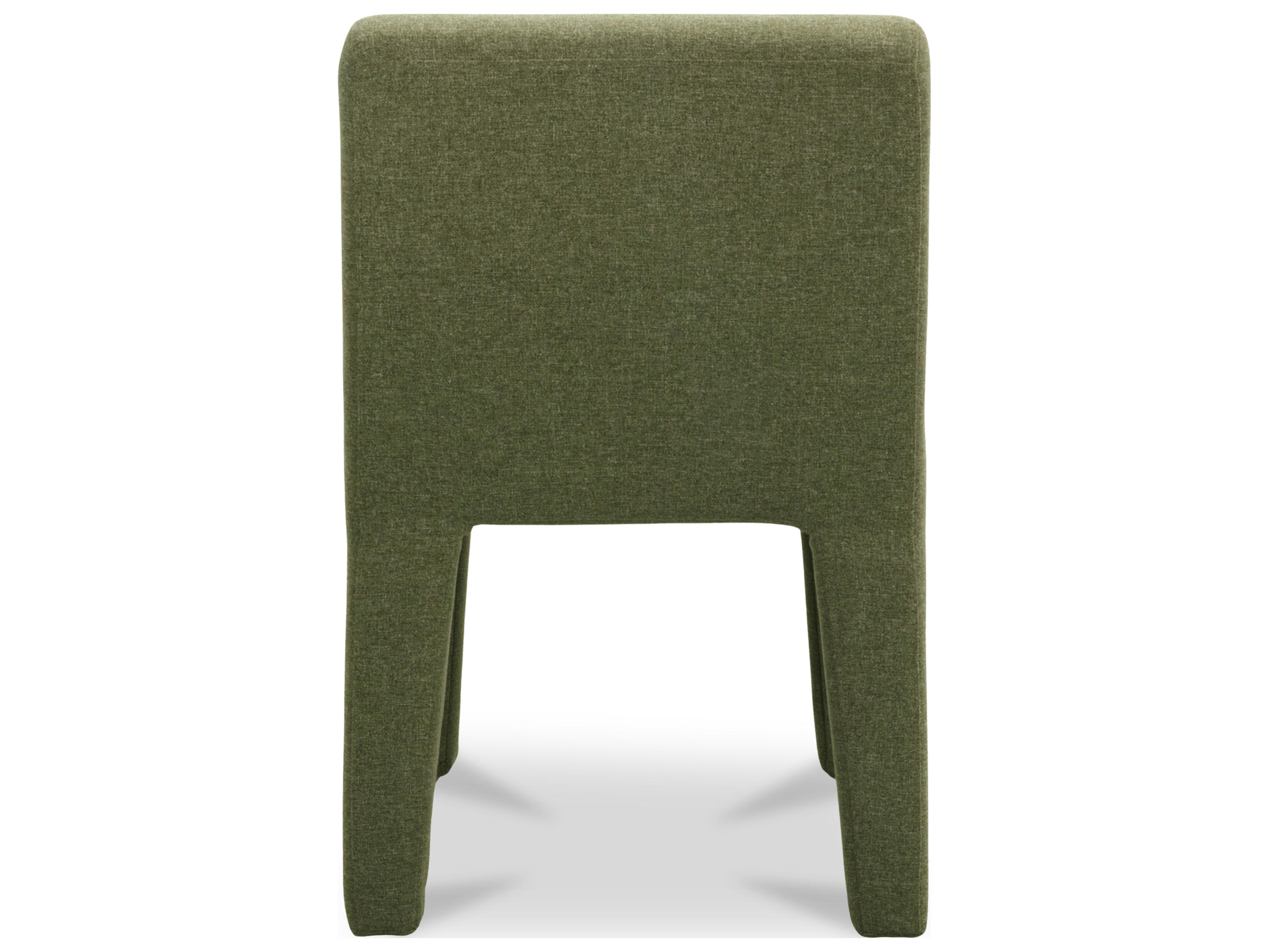 Moe's Home Outdoor Verona Green Fabric Cushion Dining Chair