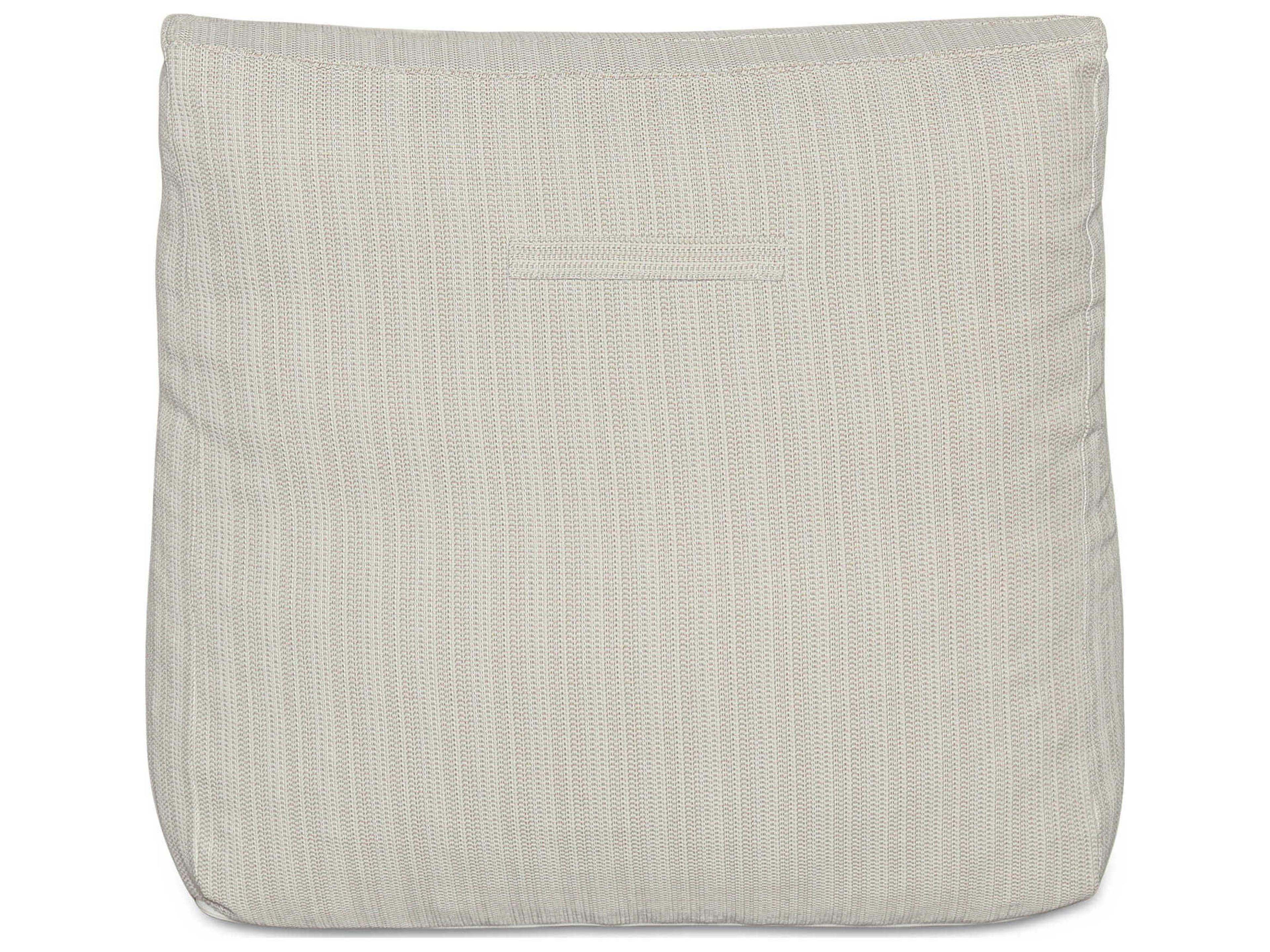Moe's Home Outdoor Lirio Cream Fabric Cushion Chaise Lounge