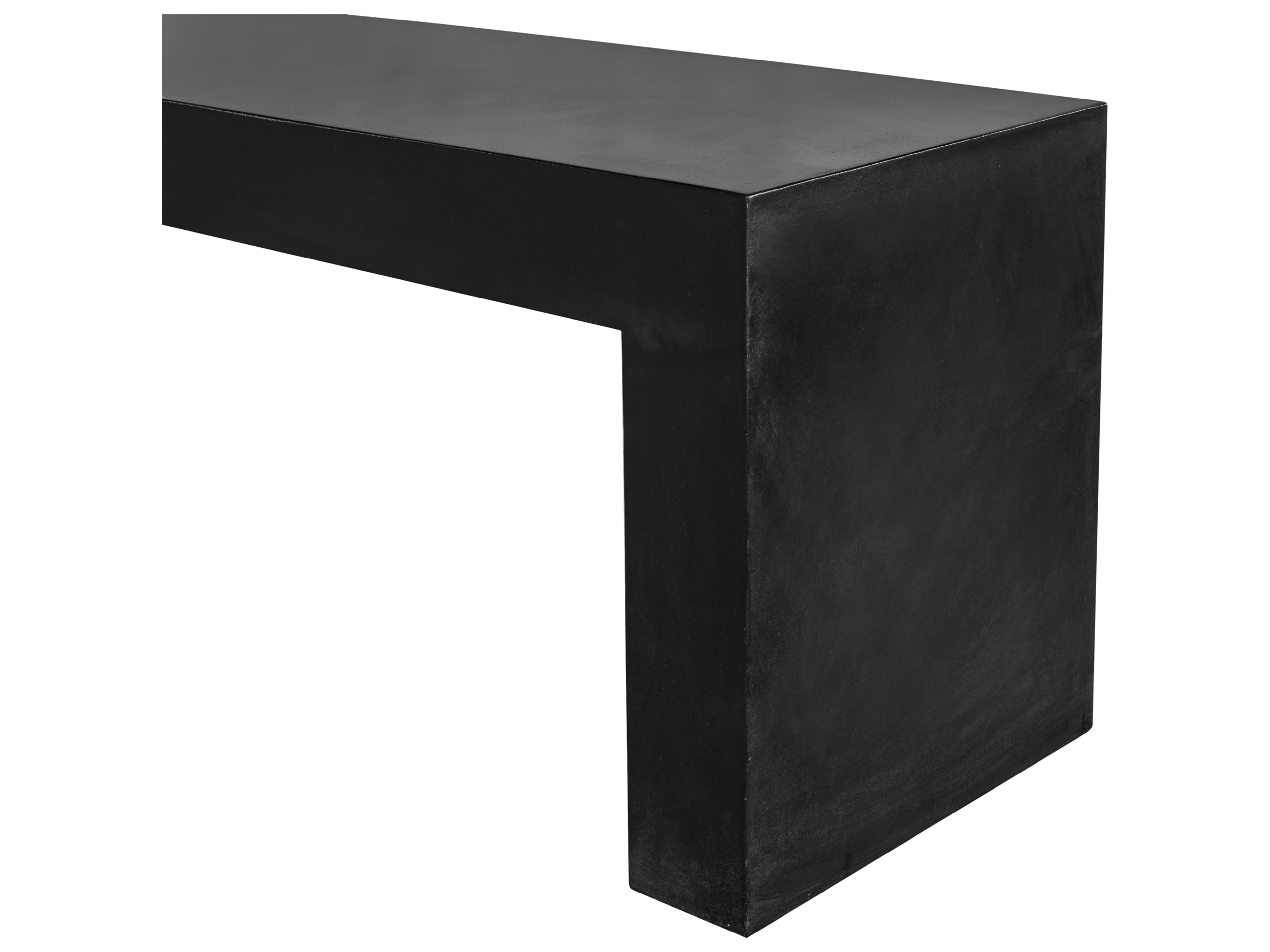 Moe's Home Outdoor Concrete Bench