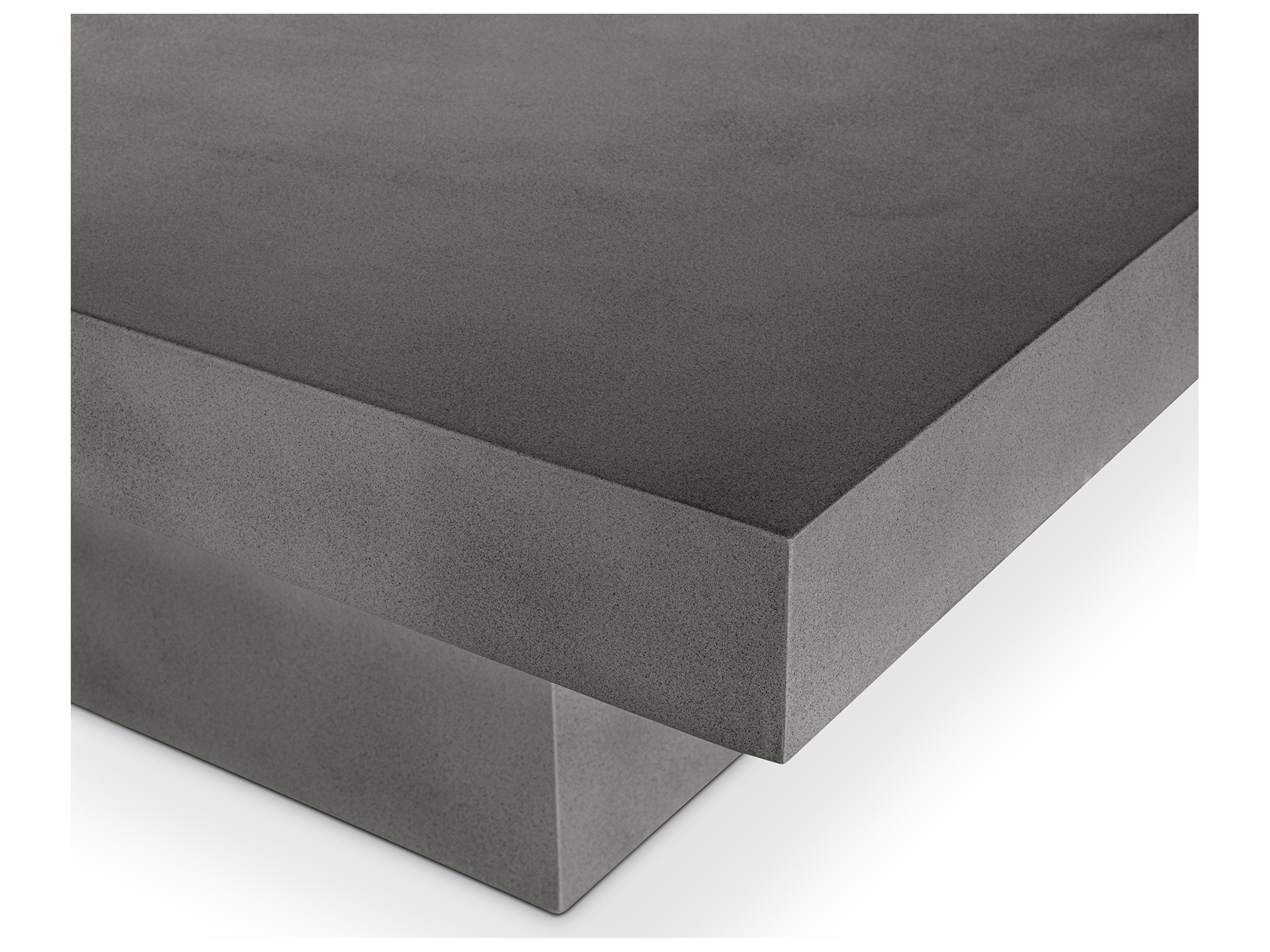 Moe's Home Outdoor Maxima Coffee Table Dark Grey