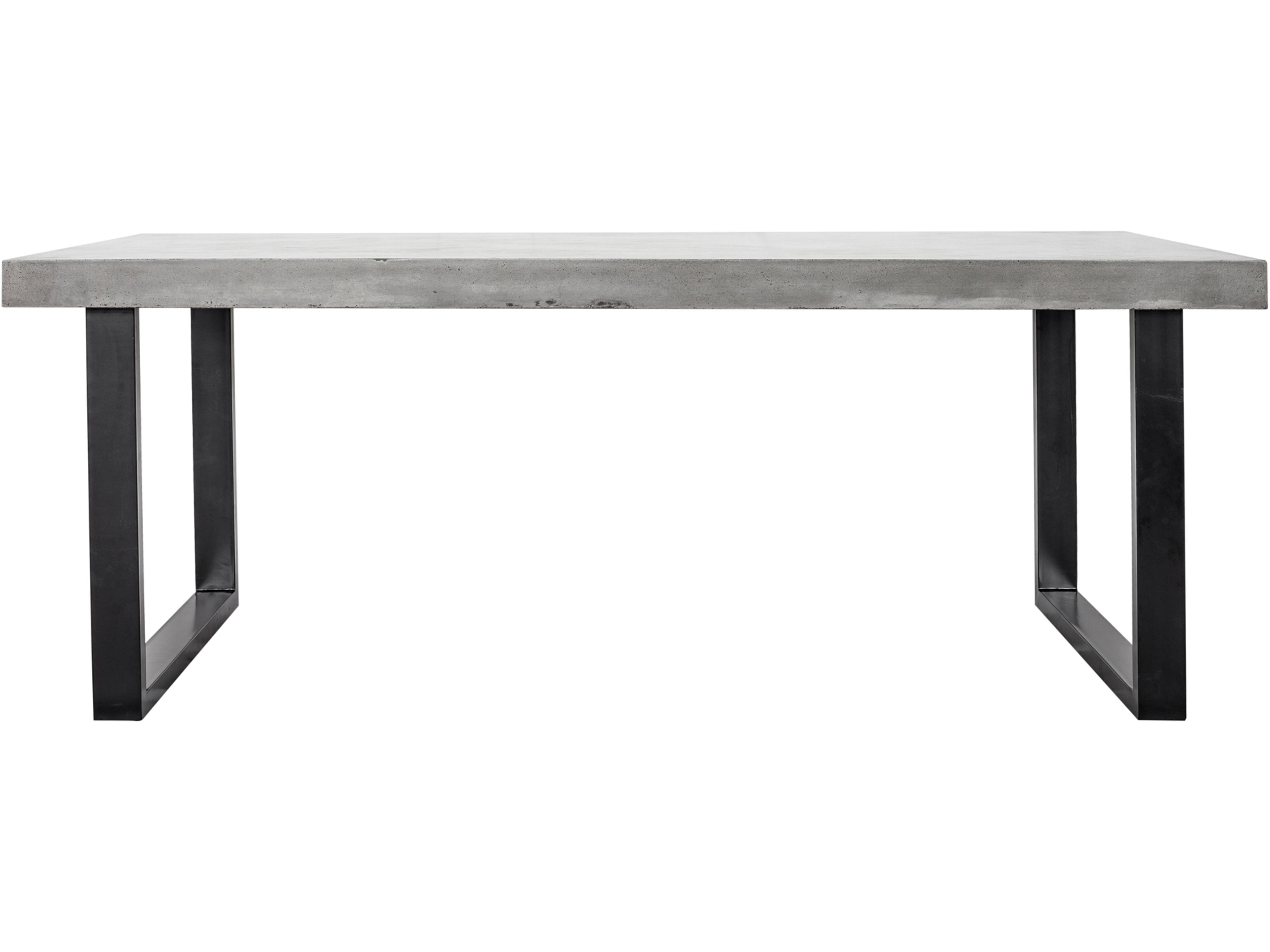Jedrik Large Dining Table Dark Grey