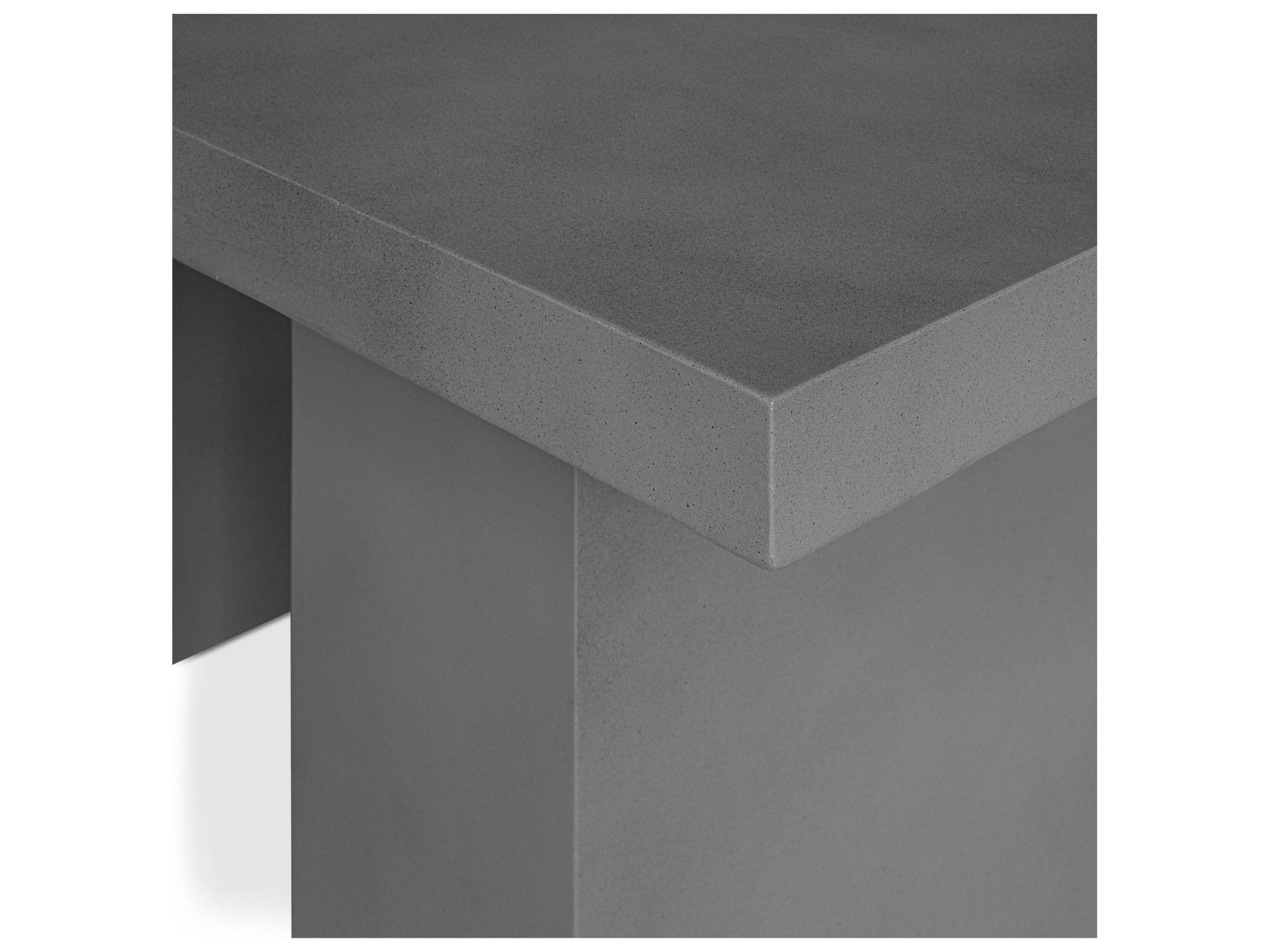 Moe's Home Outdoor Aurelius Dining Table Dark Grey