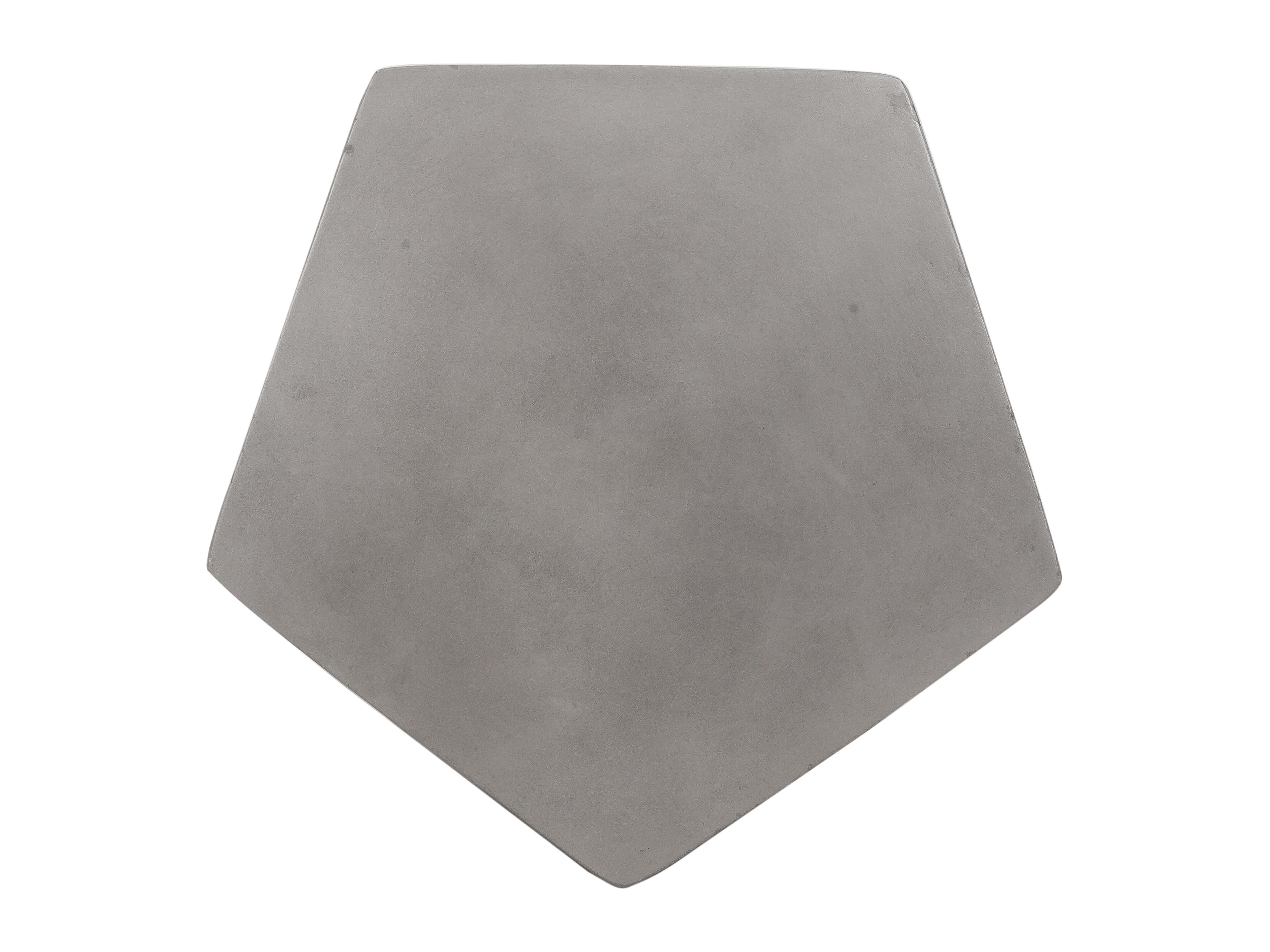 Moe's Home Outdoor Dark Grey Concrete Stool