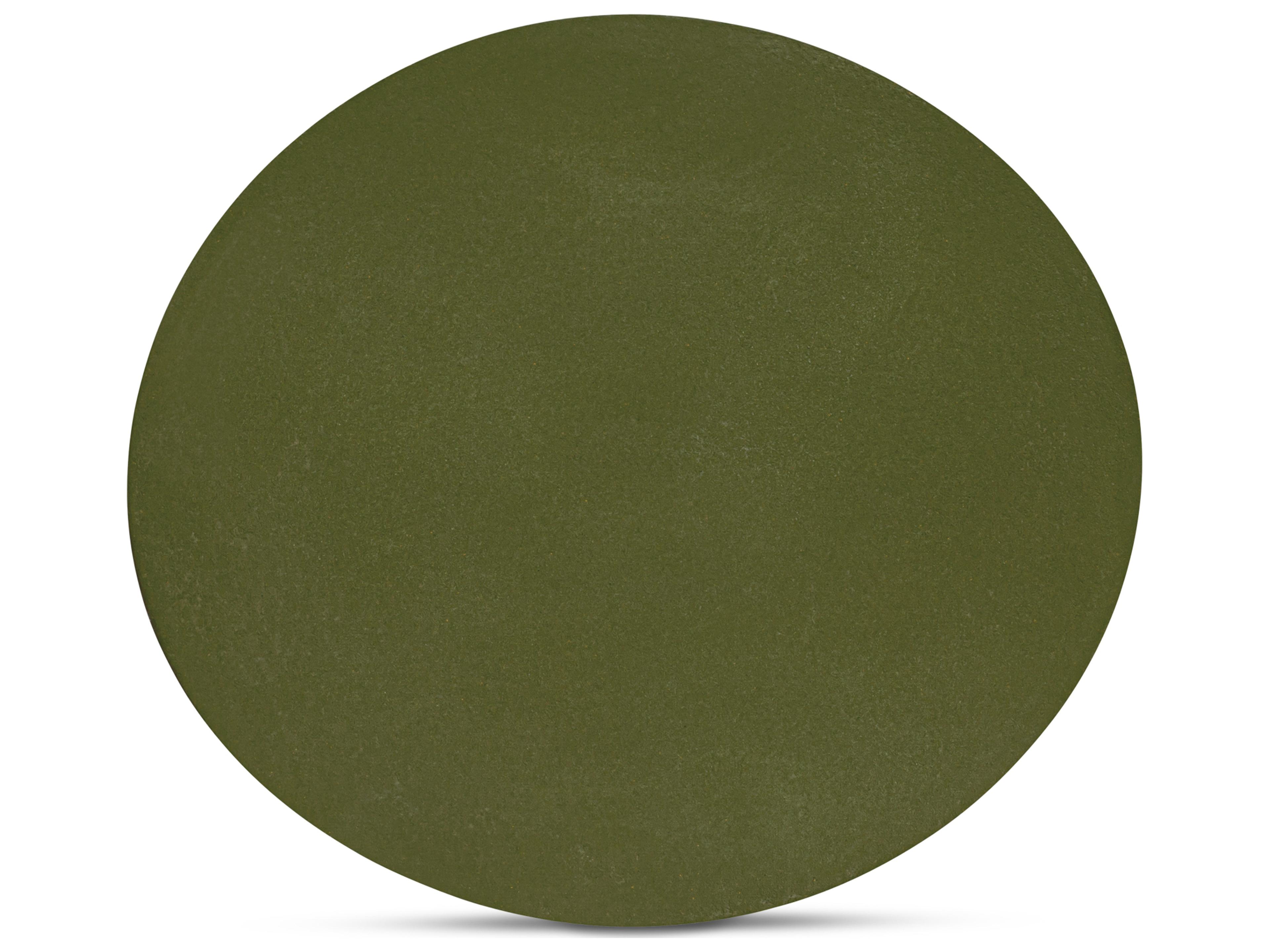 Moe's Home Outdoor Rothko Green Concrete Stool