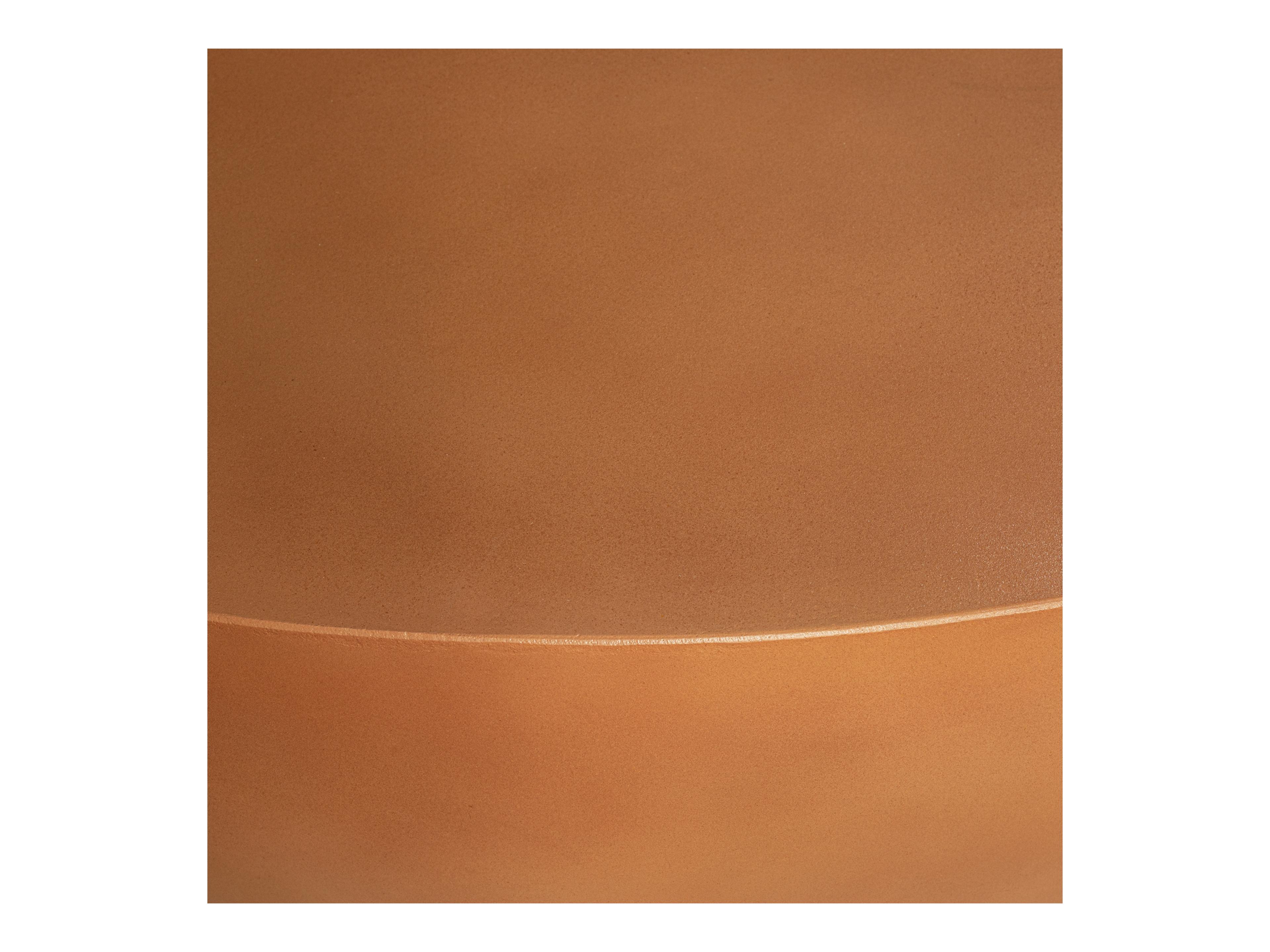 Moe's Home Outdoor Insitu Red Terracotta Round Coffee Table