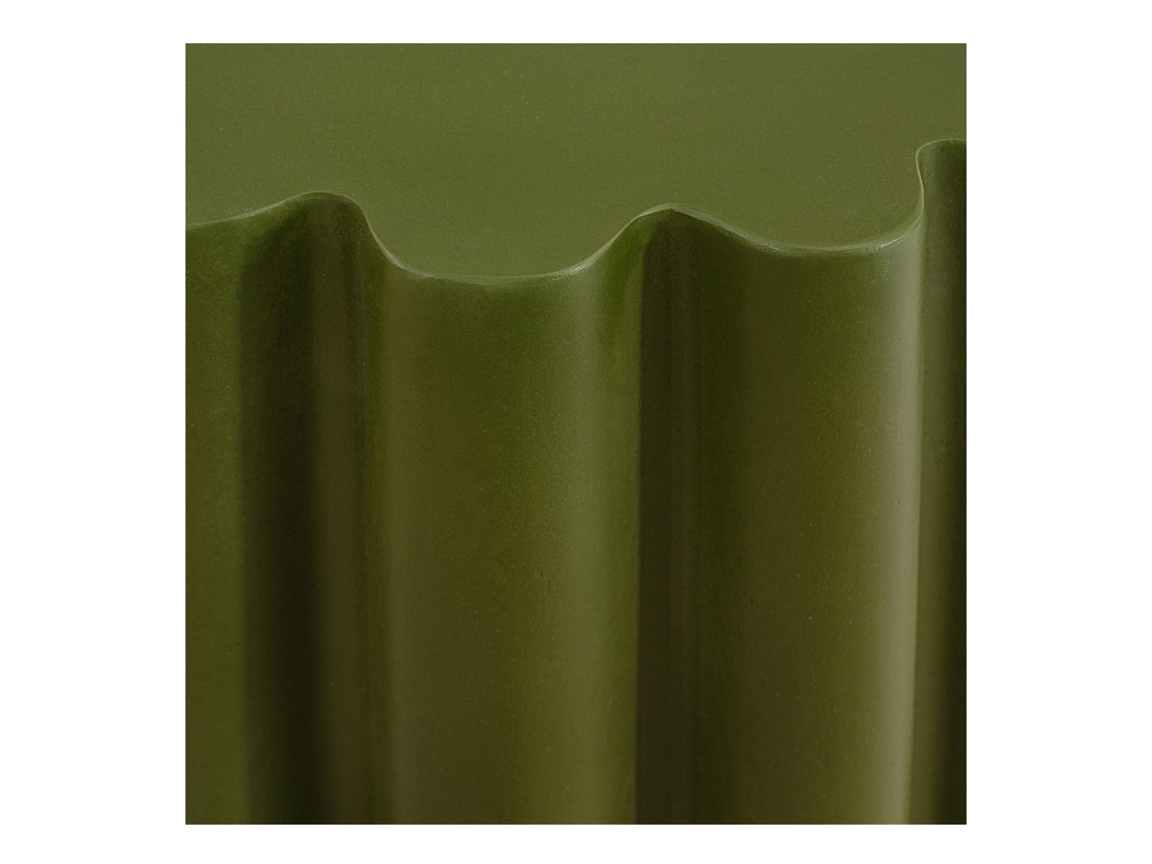 Moe's Home Outdoor Taffy Concrete End Table