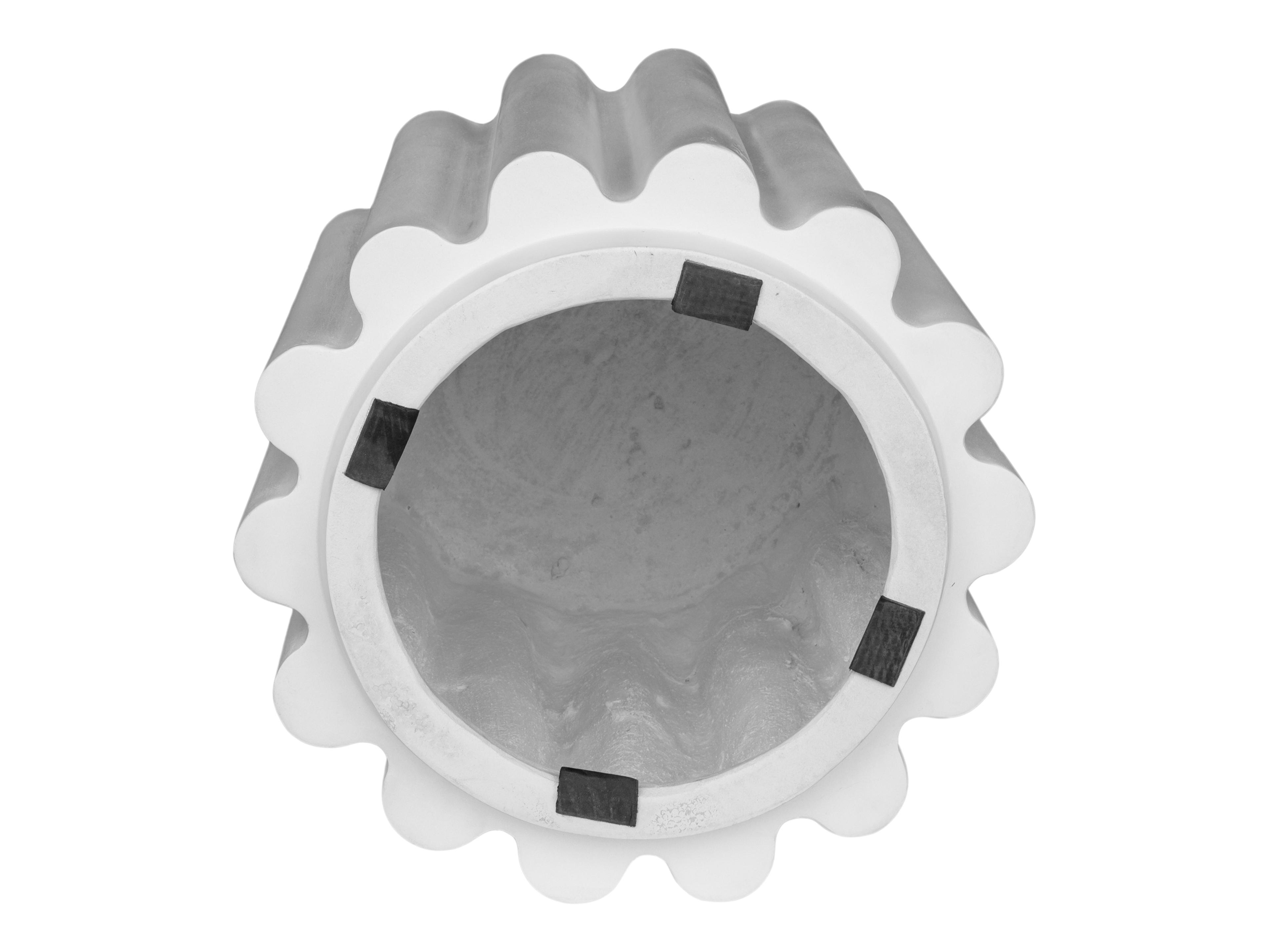 Moe's Home Outdoor Taffy Taffy Stool White