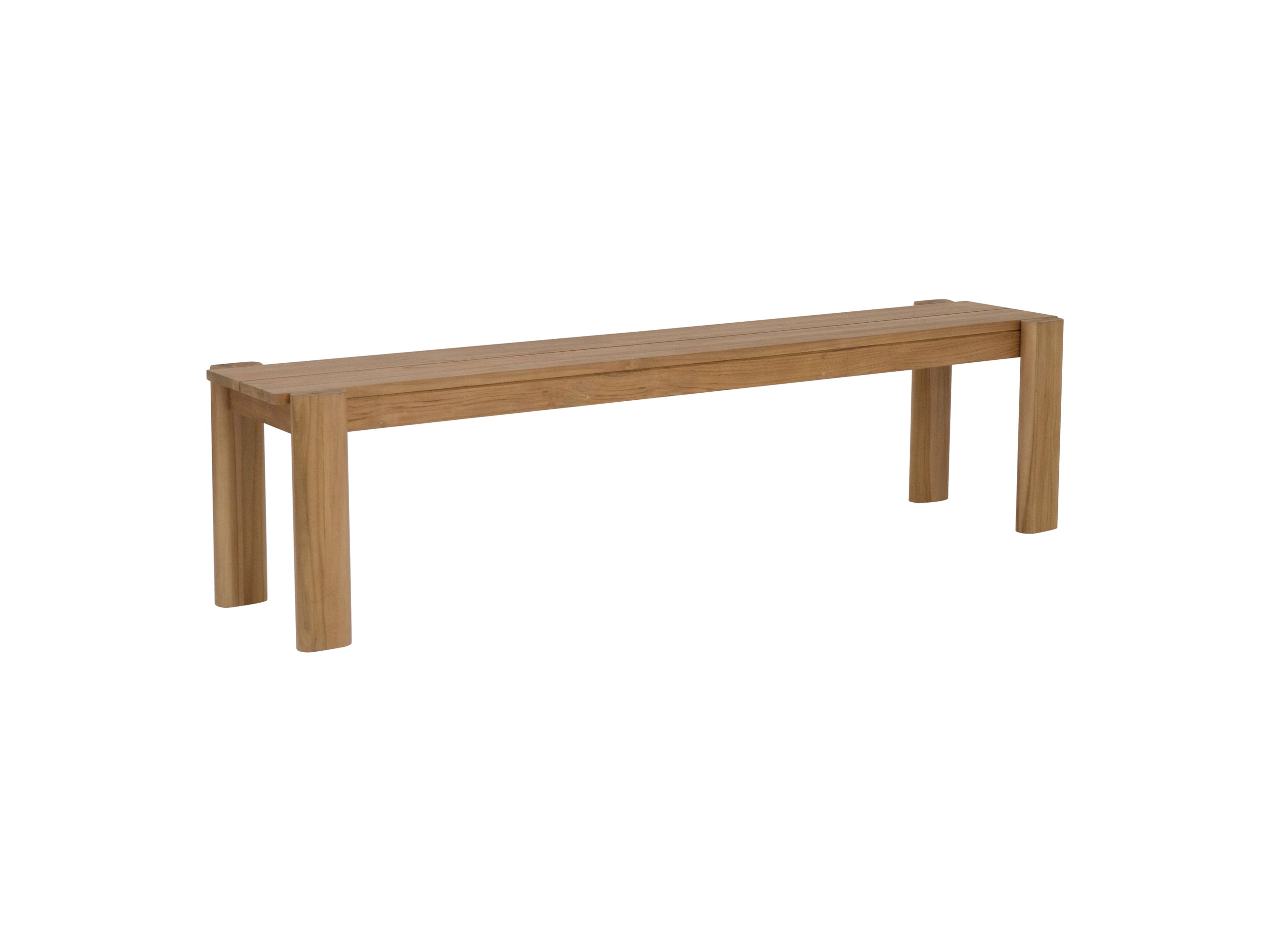 Moe's Home Outdoor Tempo Natural Bench