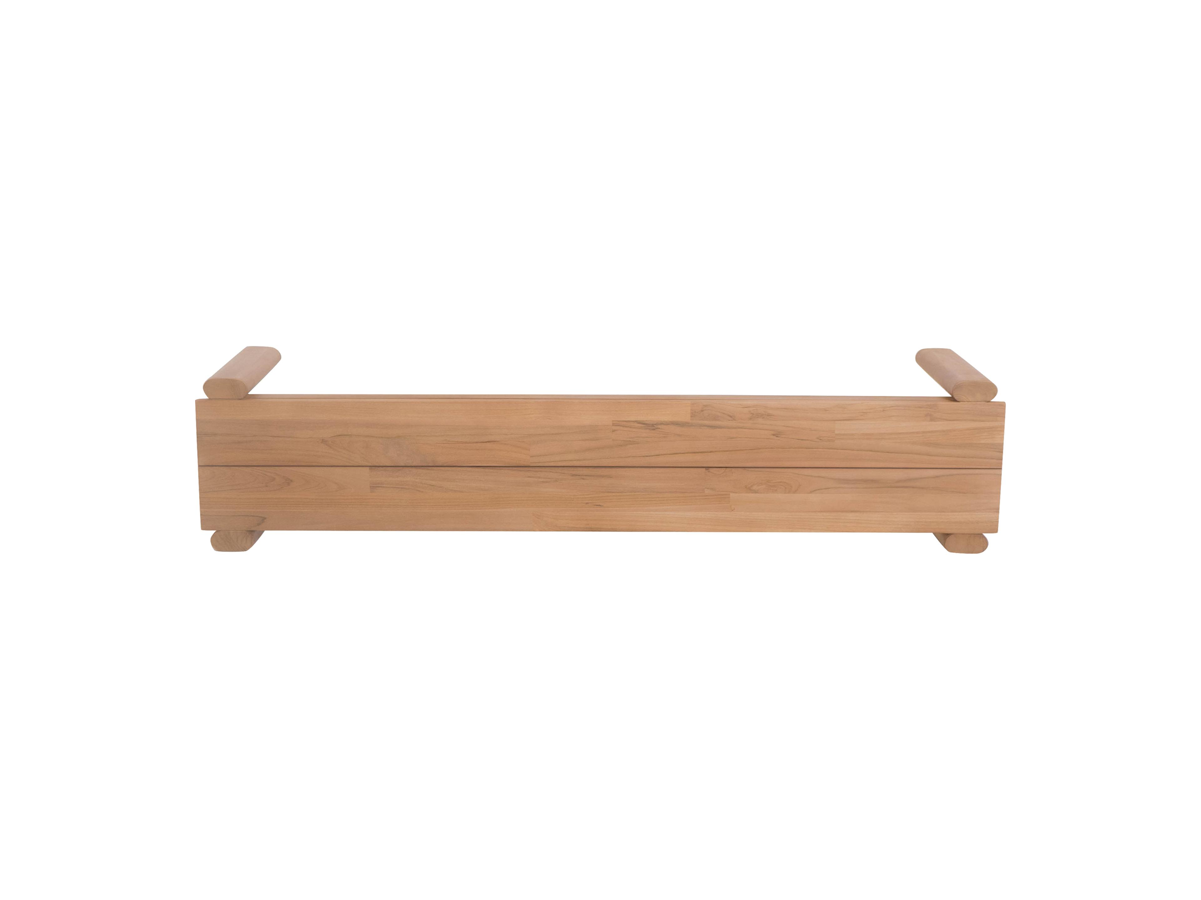 Moe's Home Outdoor Tempo Natural Bench
