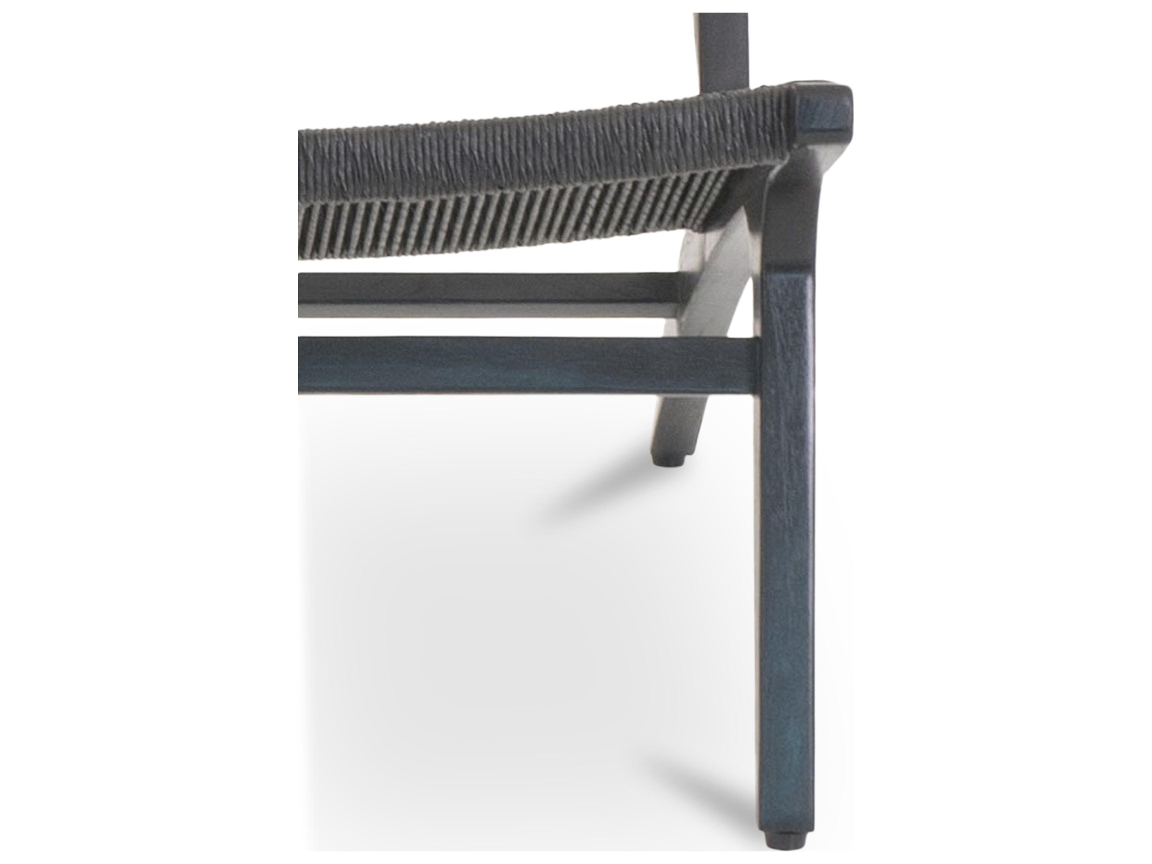 Moe's Home Outdoor Palma Lounge Chair Black