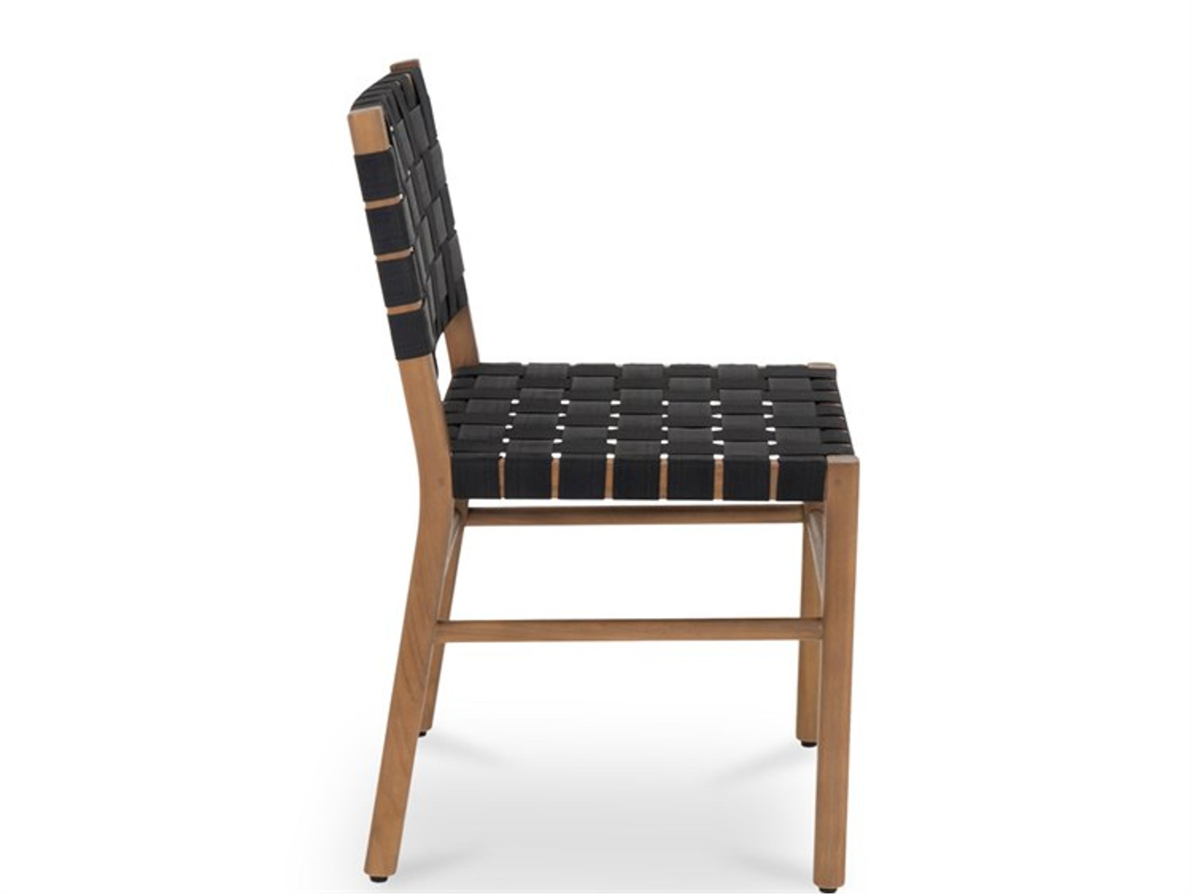 Moe's Home Outdoor Mira Black Dining Chair