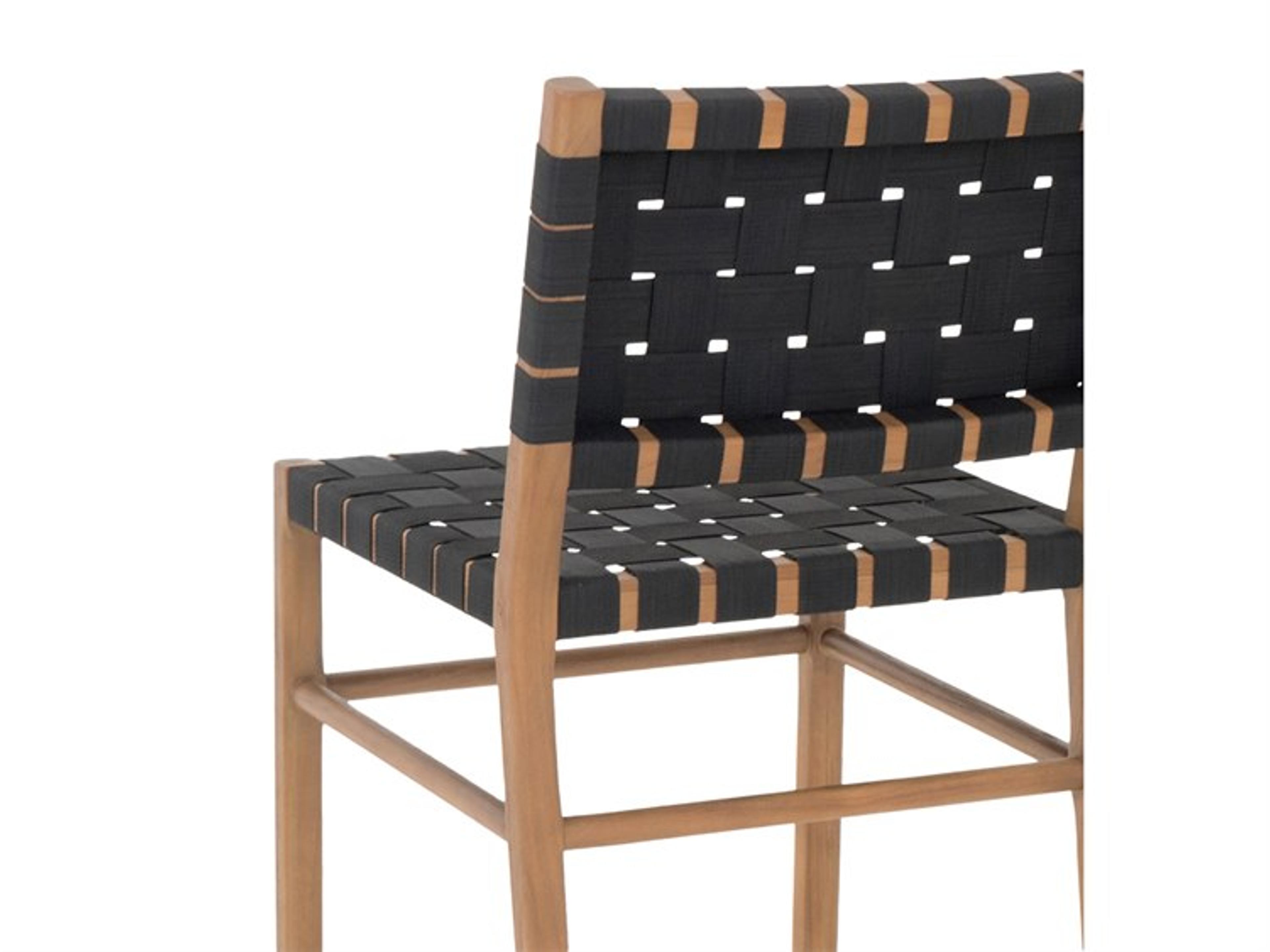 Moe's Home Outdoor Mira Black Dining Chair