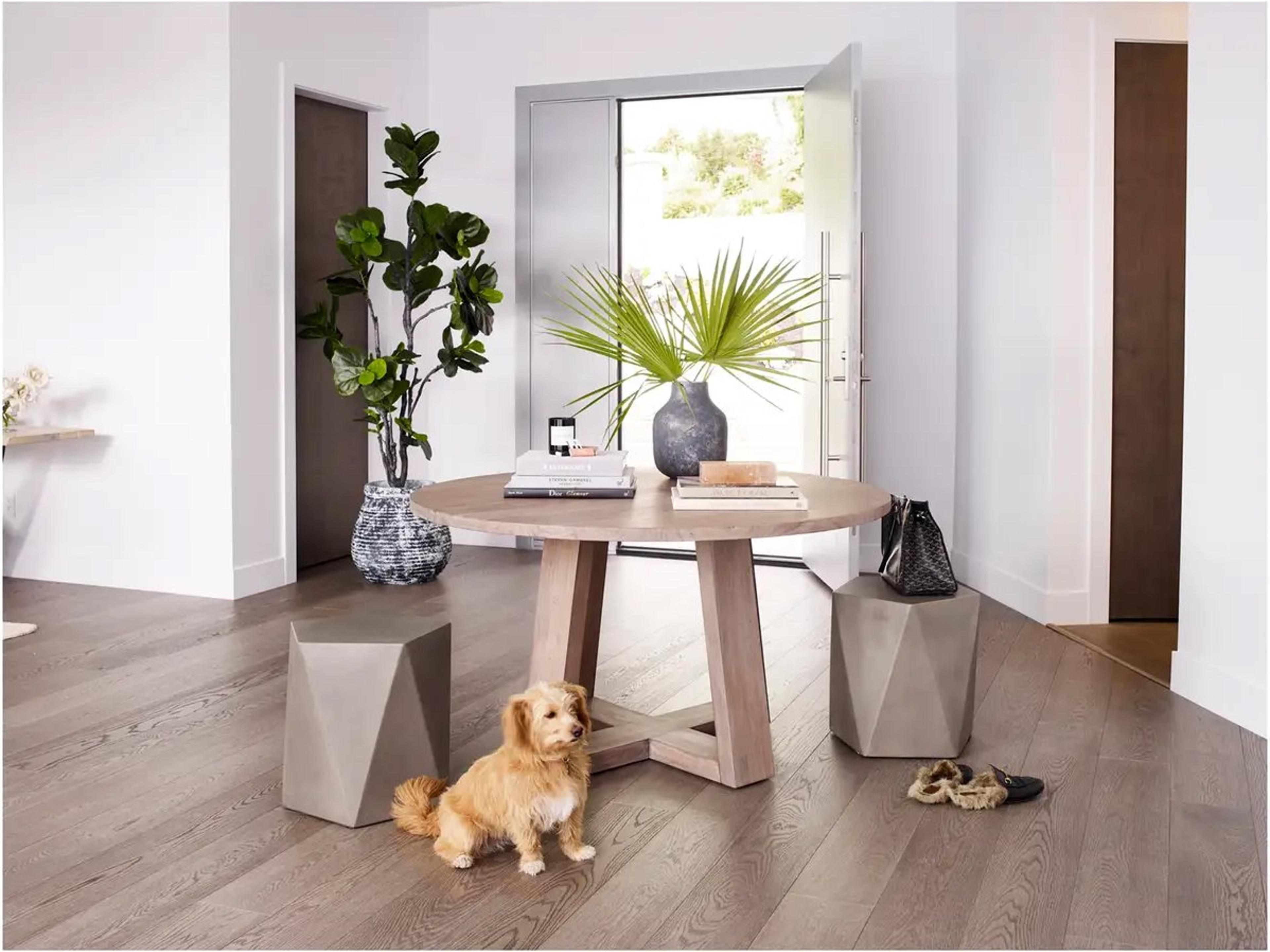 Gem Concrete Casual Patio Dining Set