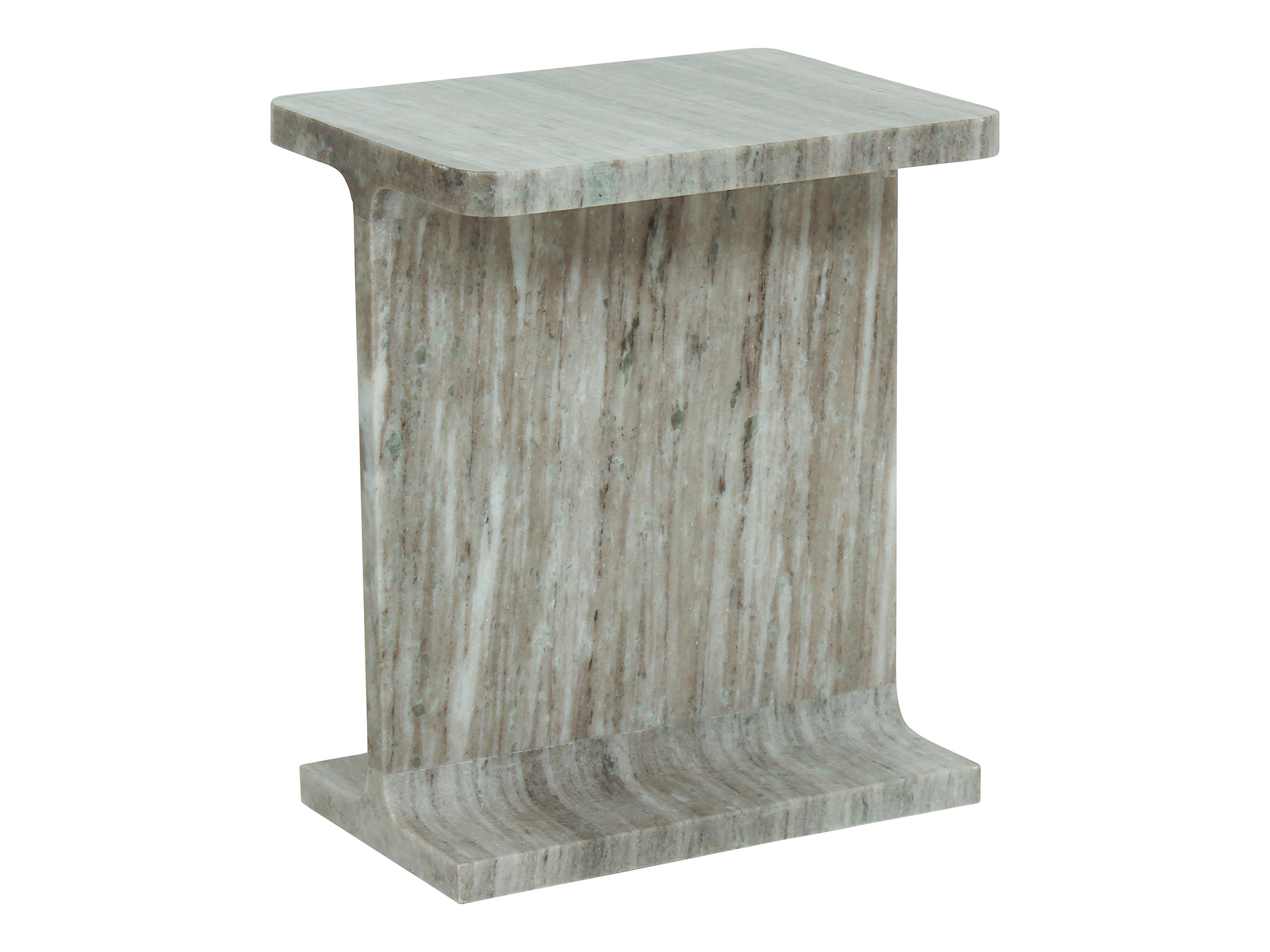Moe's Home Outdoor Tullia Stone Rectangular End Table