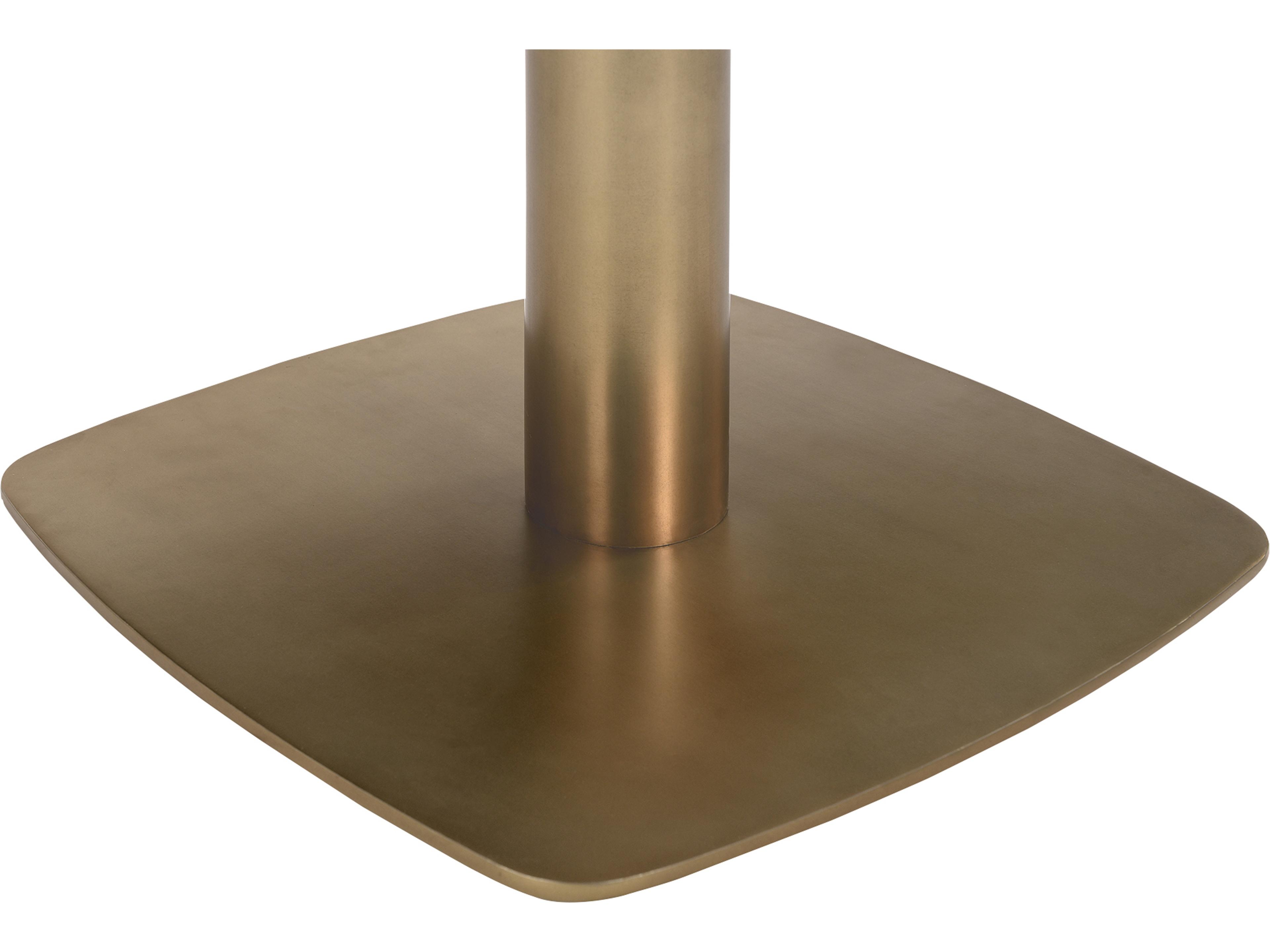 Moe's Home Outdoor Celeste Green Metal Square Dining Table