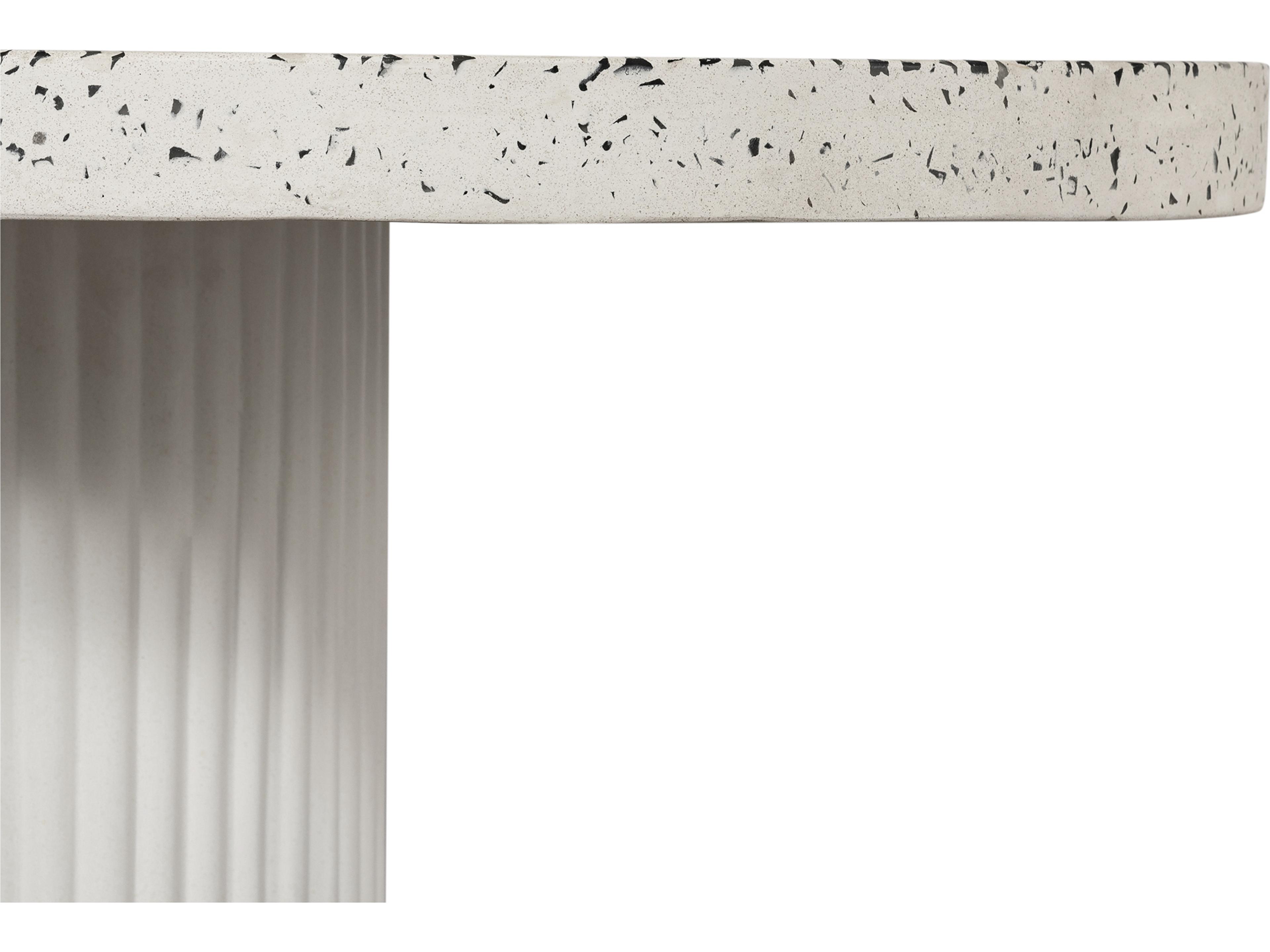 Moe's Home Outdoor Lyon Dining Table Light Grey