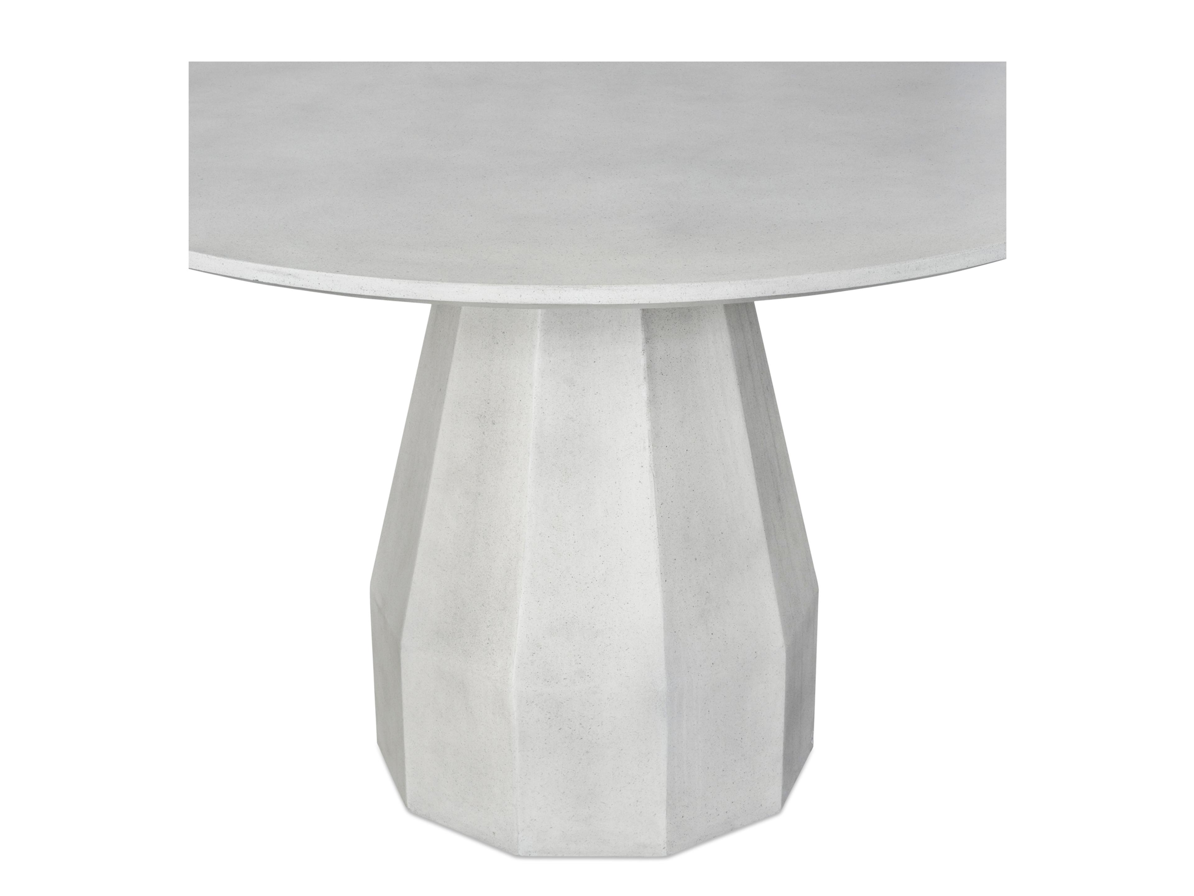 Moe's Home Outdoor Templo Dining Table Antique White
