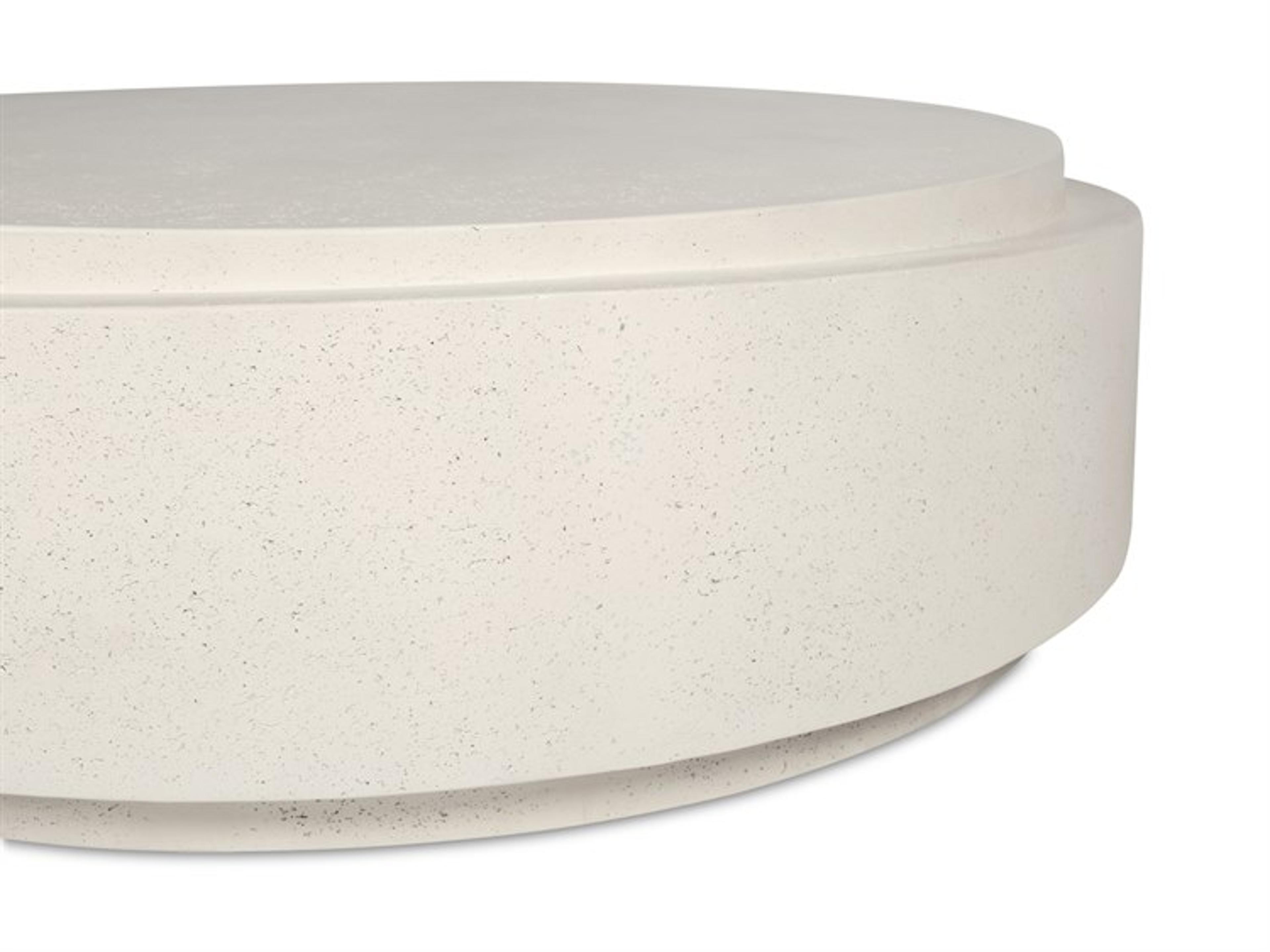 Moe's Home Outdoor Cosmo Coffee Table Off White