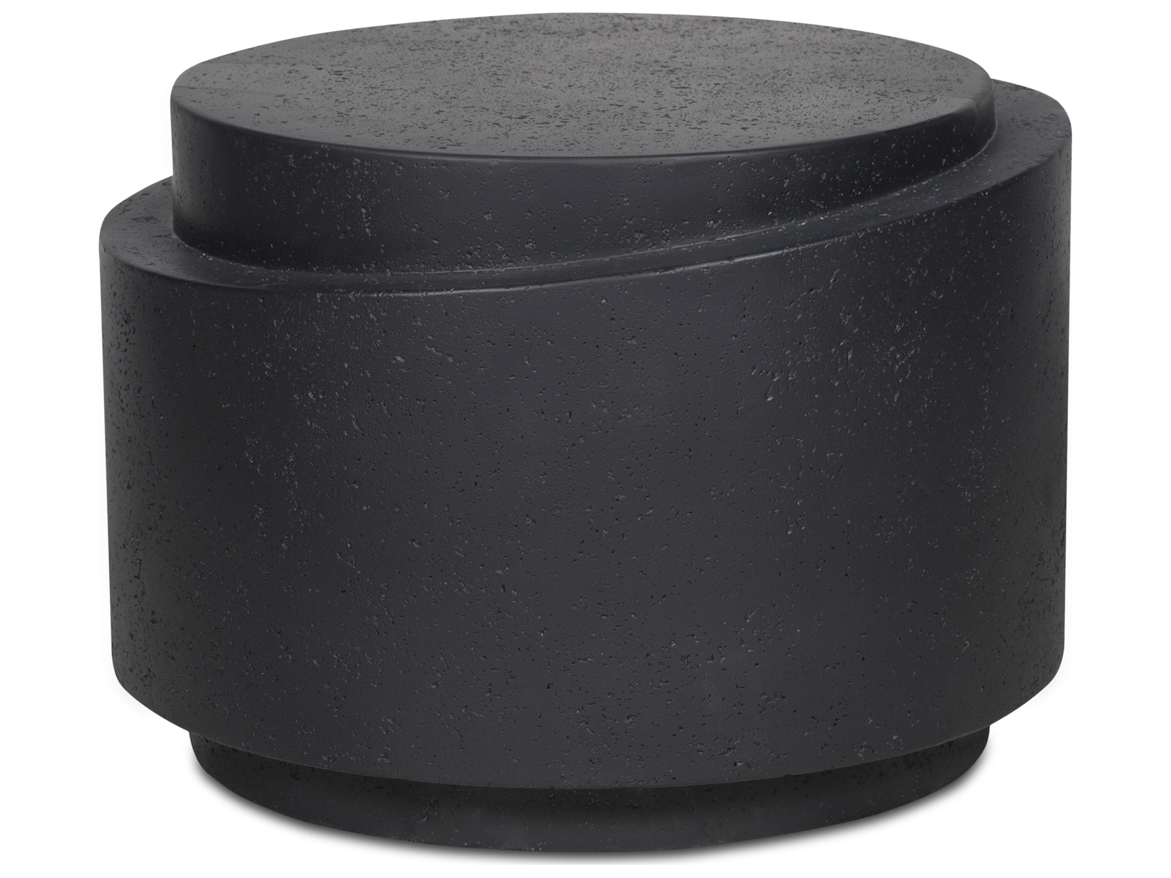 Moe's Home Outdoor Cosmo Accent Table Black