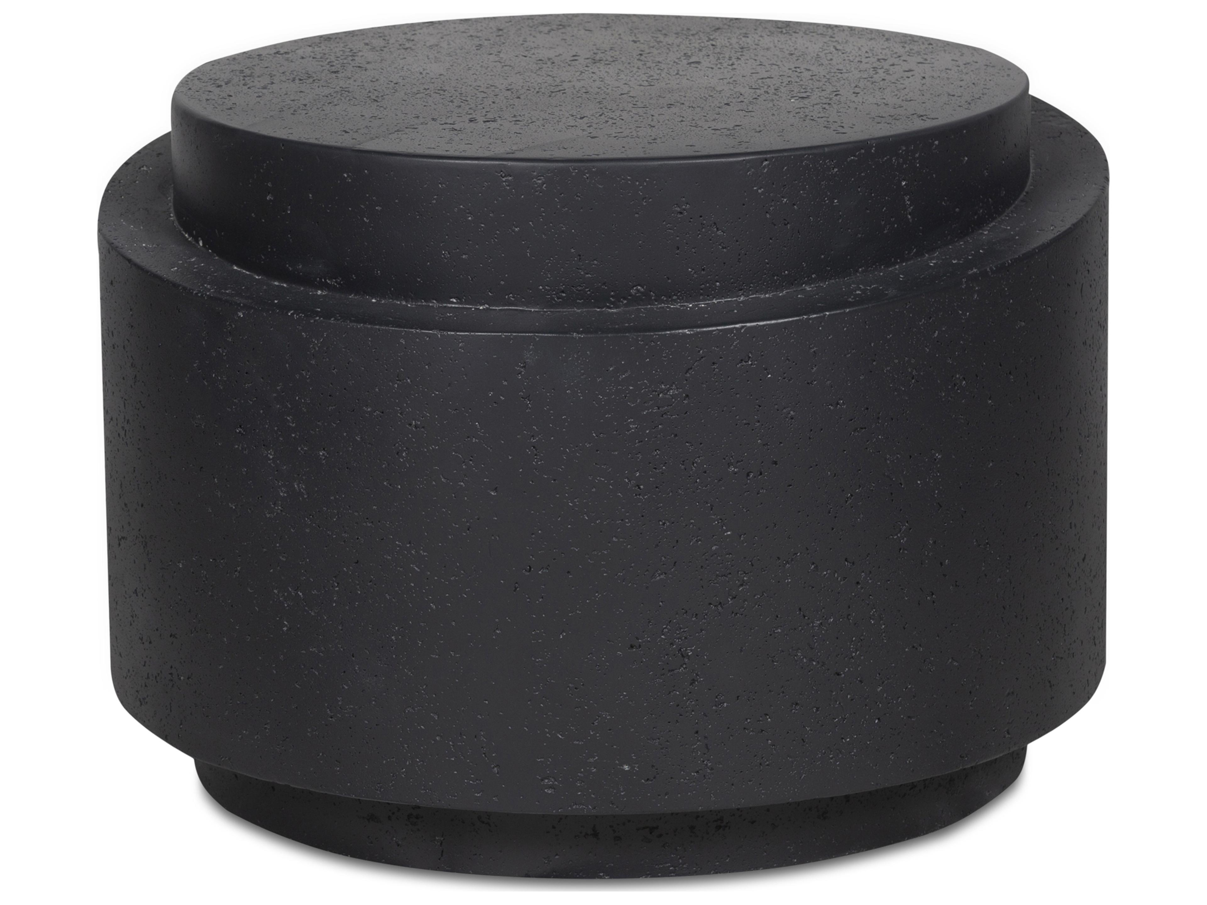 Moe's Home Outdoor Cosmo Accent Table Black