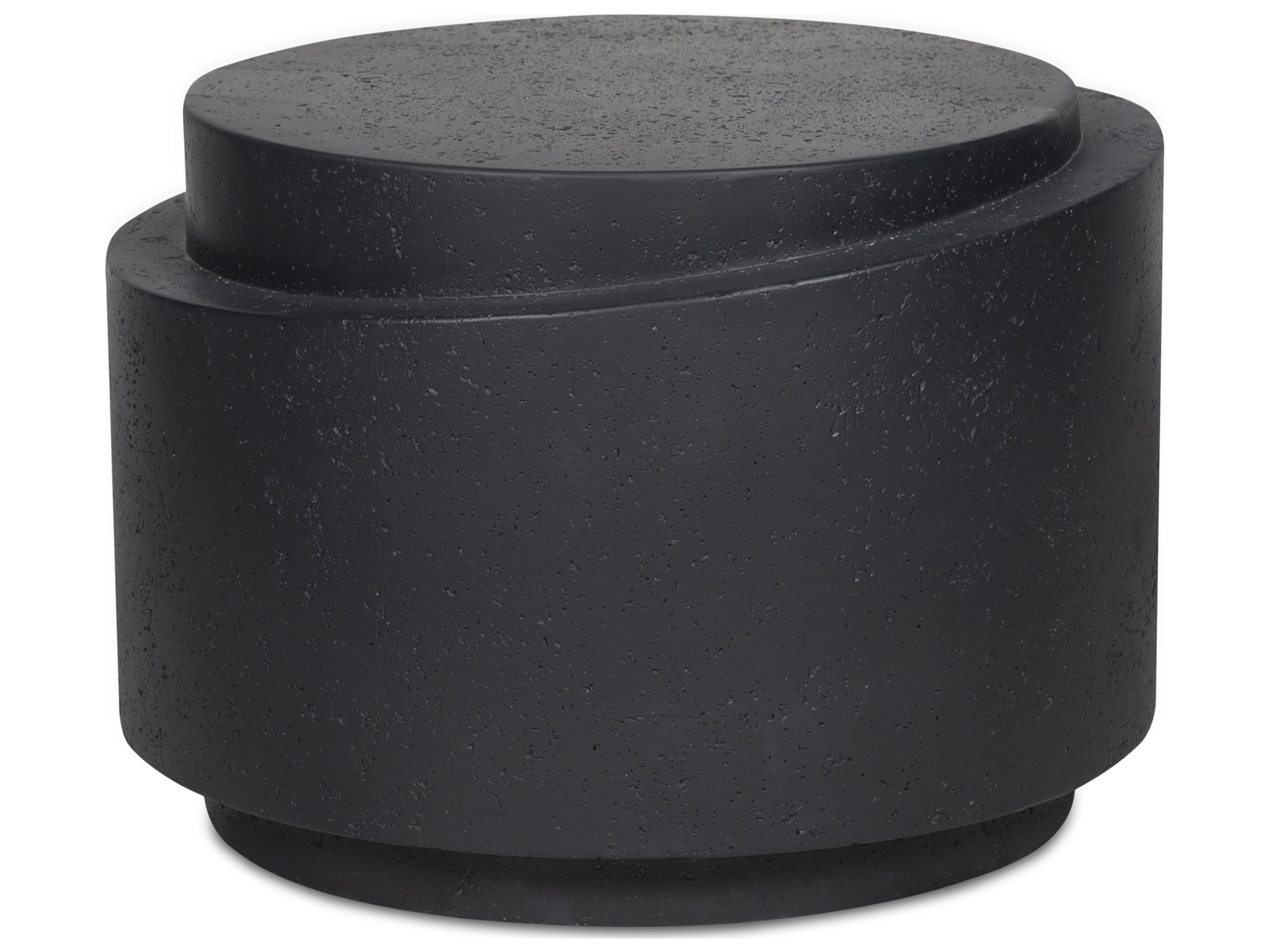 Moe's Home Outdoor Cosmo Accent Table Black