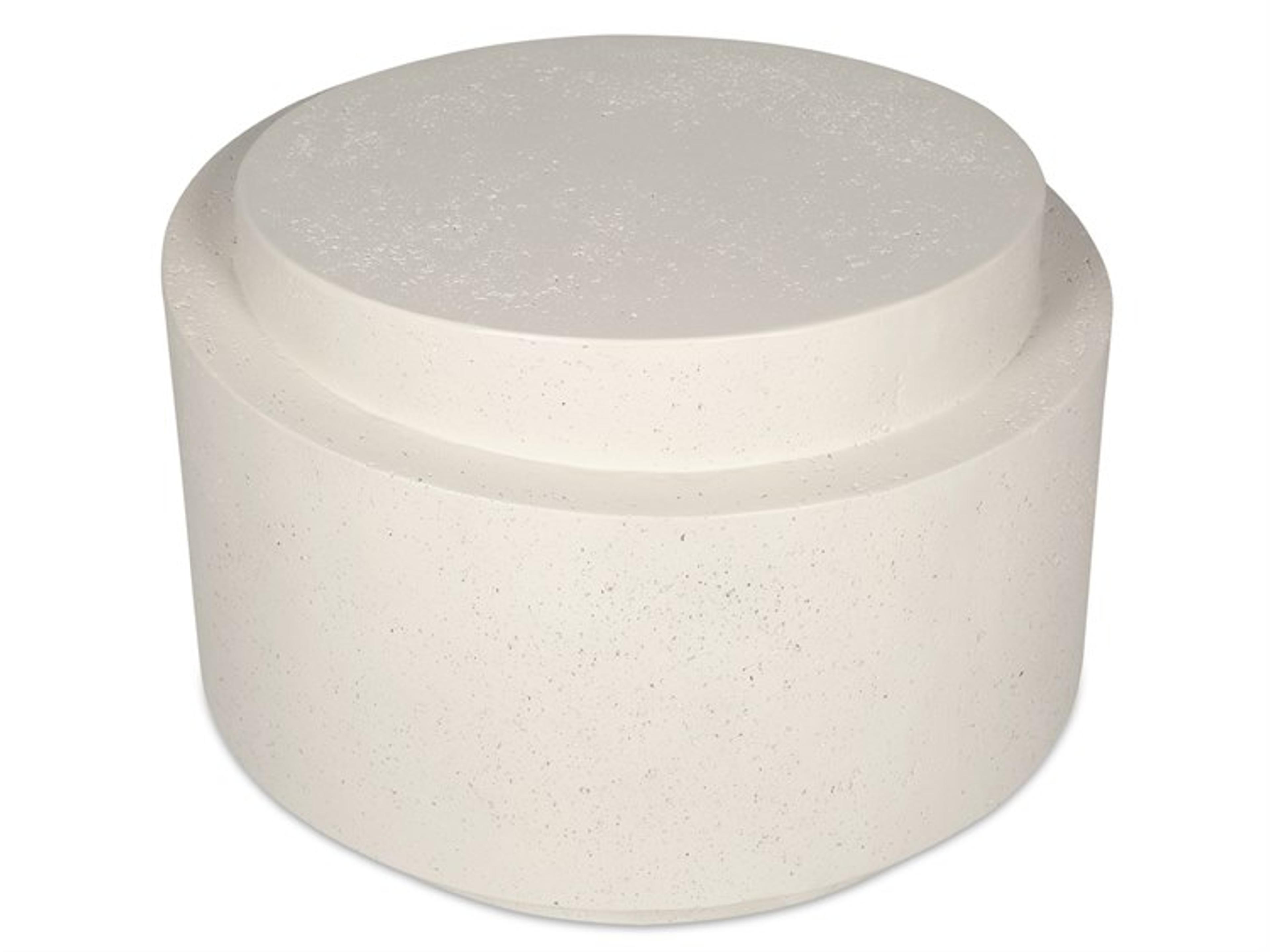 Moe's Home Outdoor Cosmo Accent Table Off White