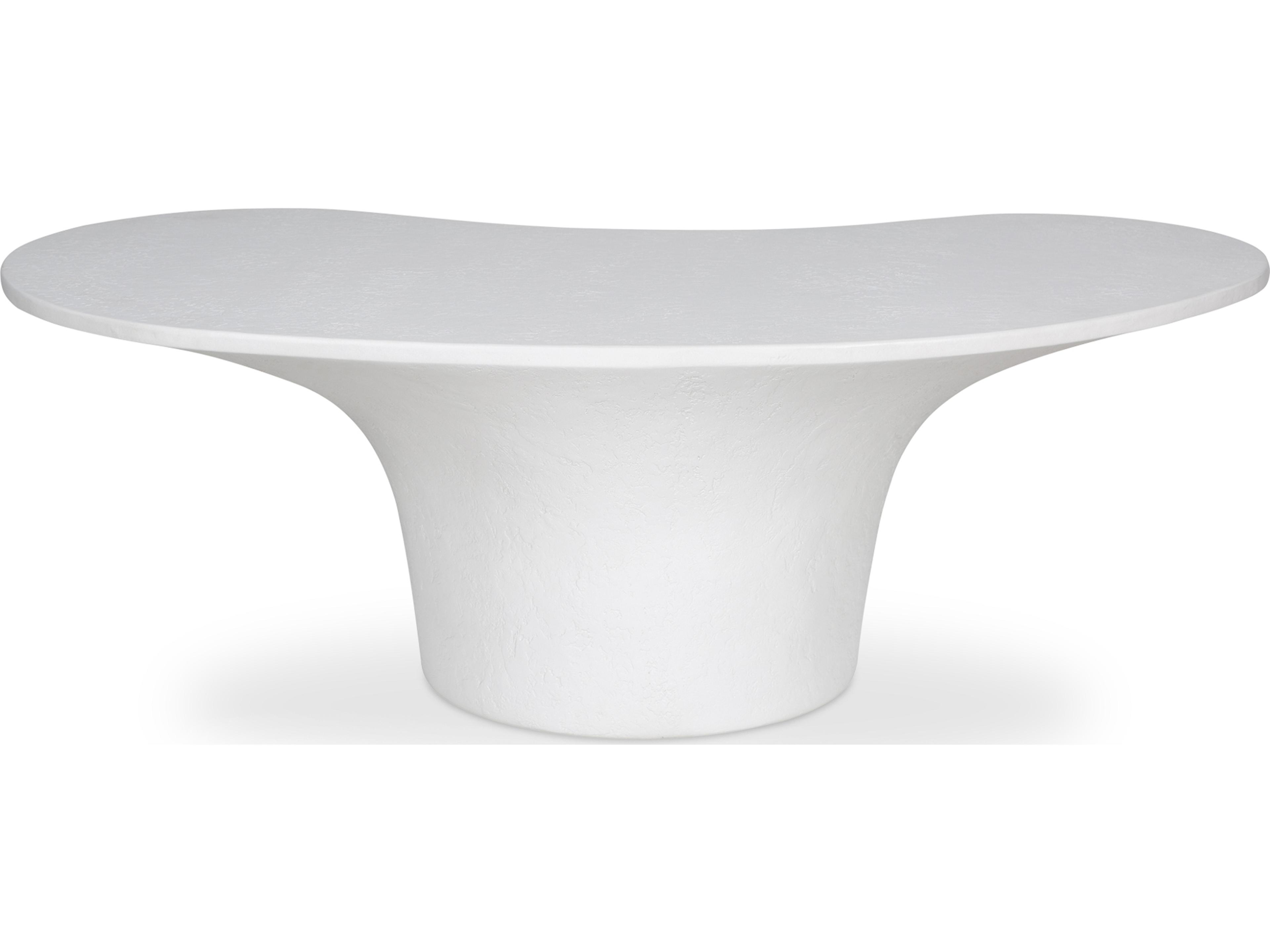 Moe's Home Outdoor Yumi Coffee Table White
