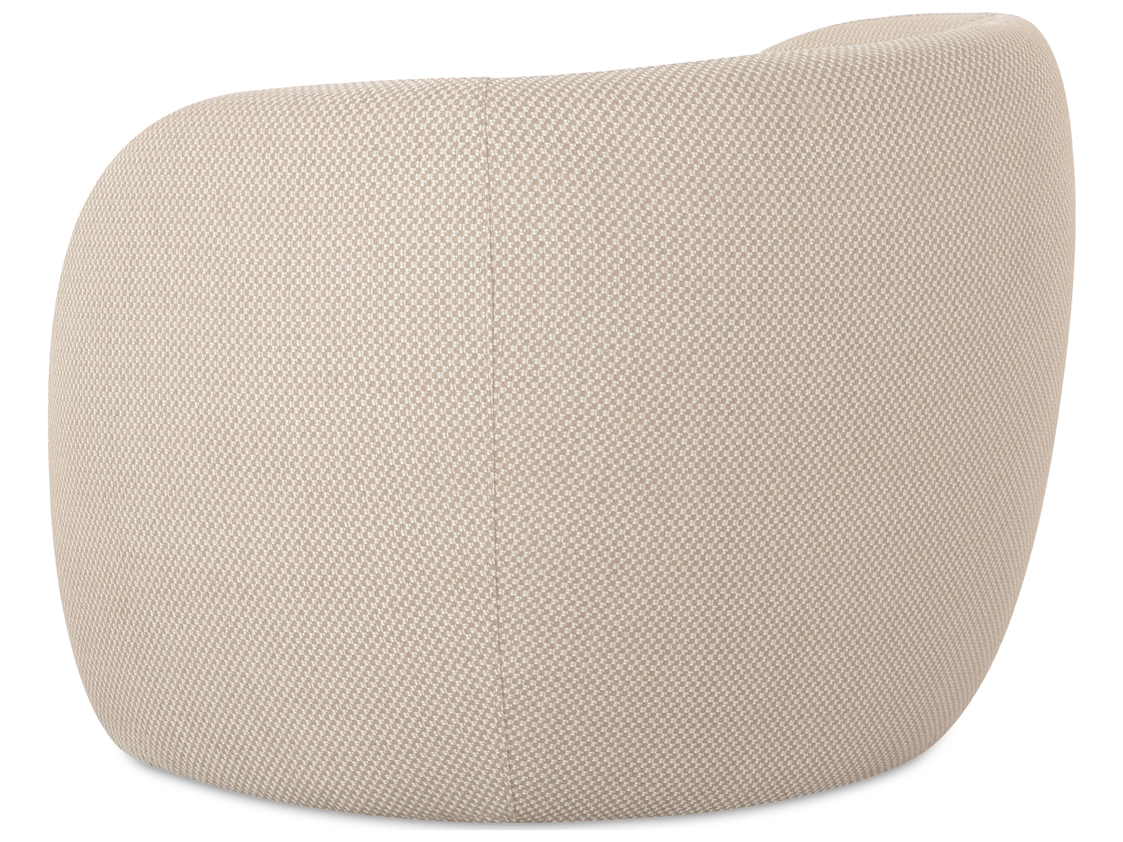 Moe's Home Outdoor Rae Accent Chair Beige Check