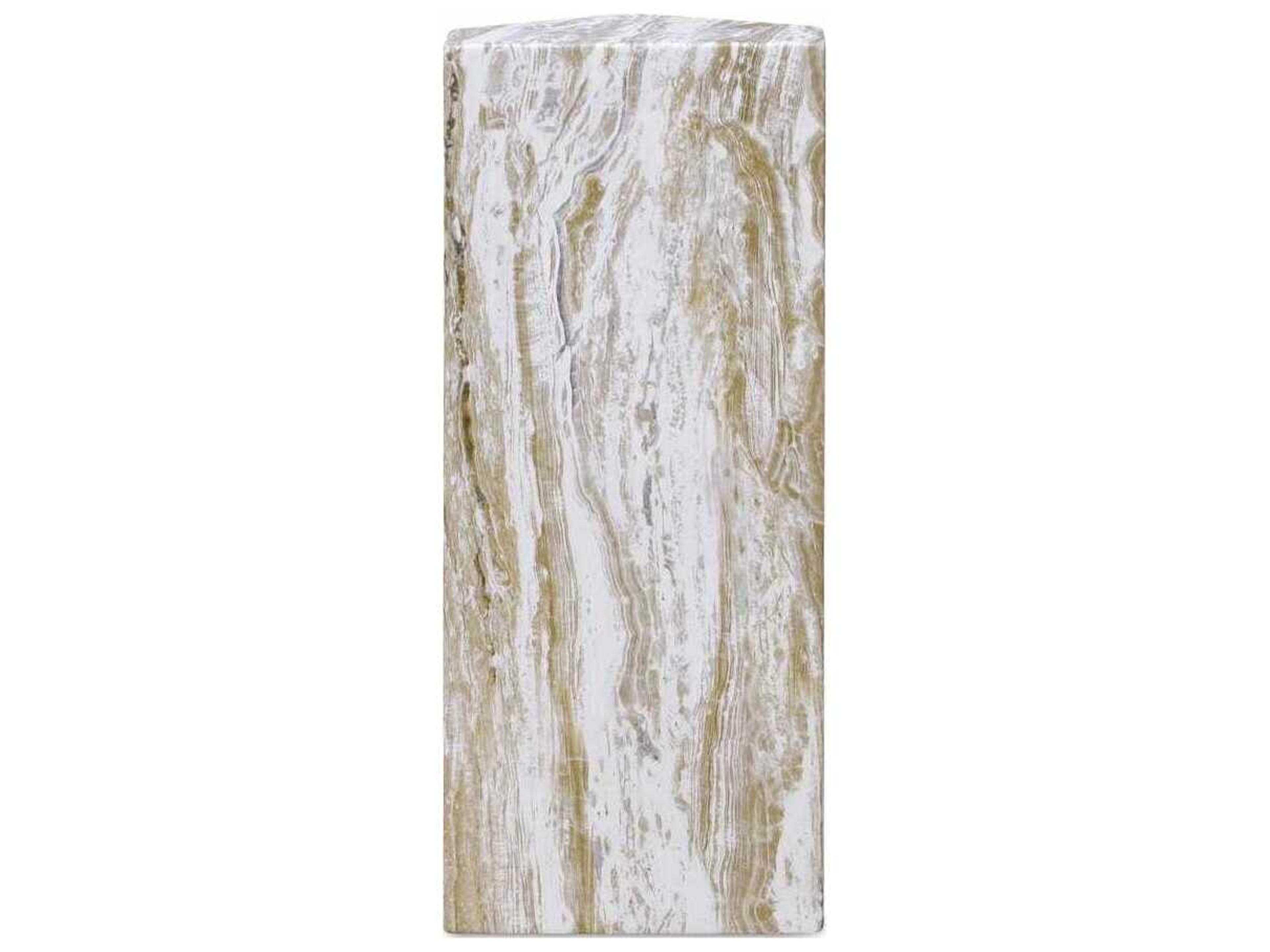 Moe's Home Outdoor Nix Green Concrete End Table