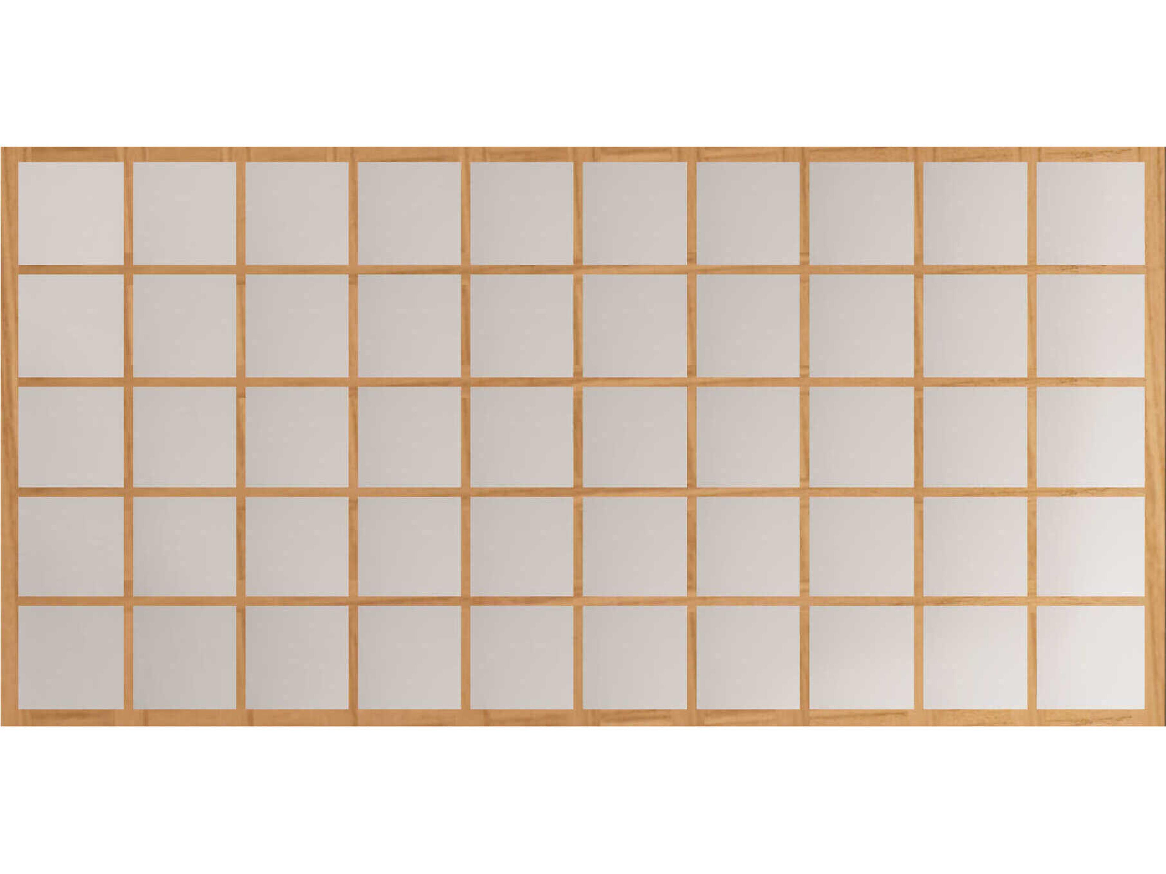 Moe's Home Outdoor Marina Natural Teak Rectangular Dining Table