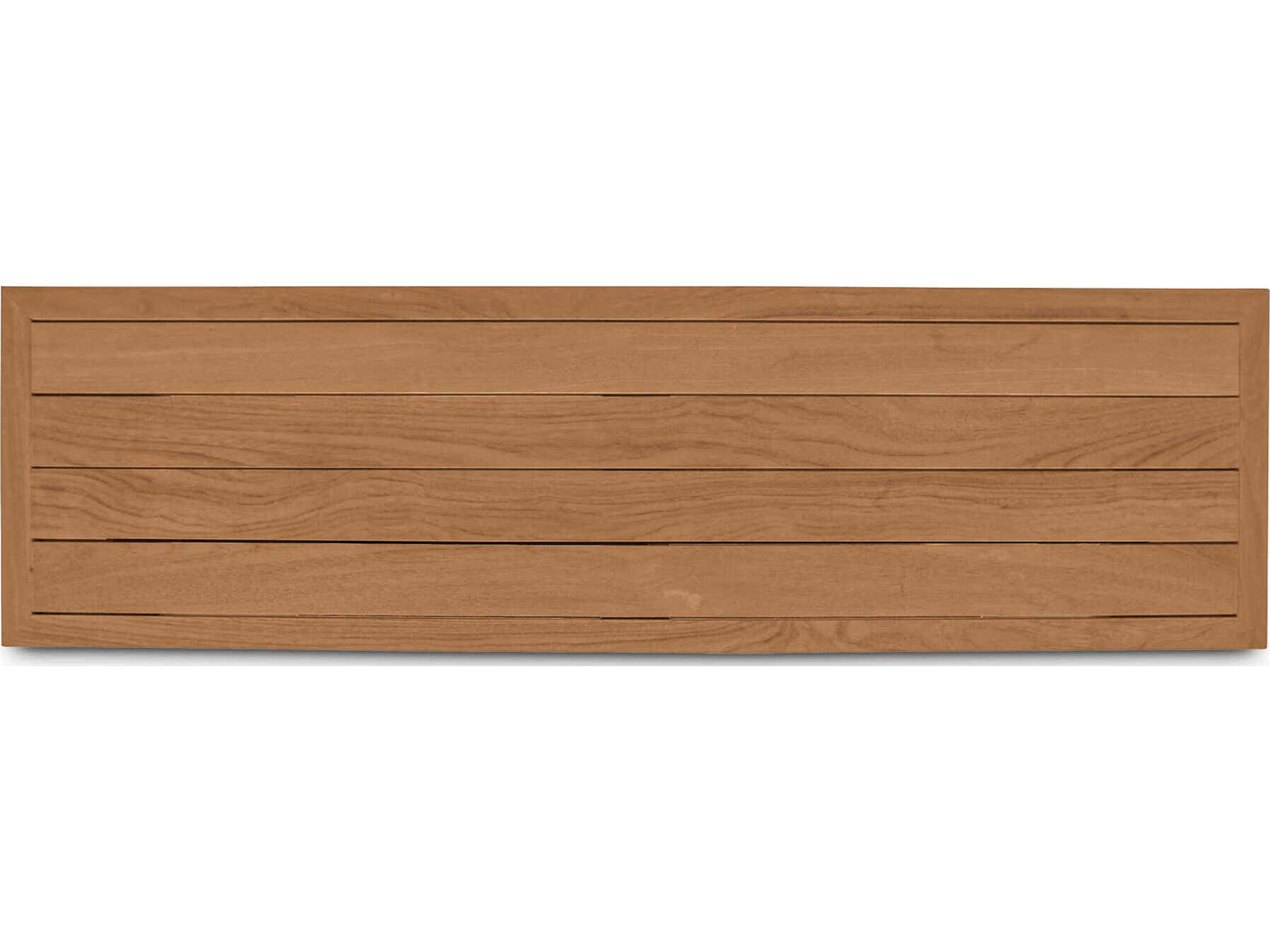 Moe's Home Outdoor Marina Natural Teak Wood Dining Chair