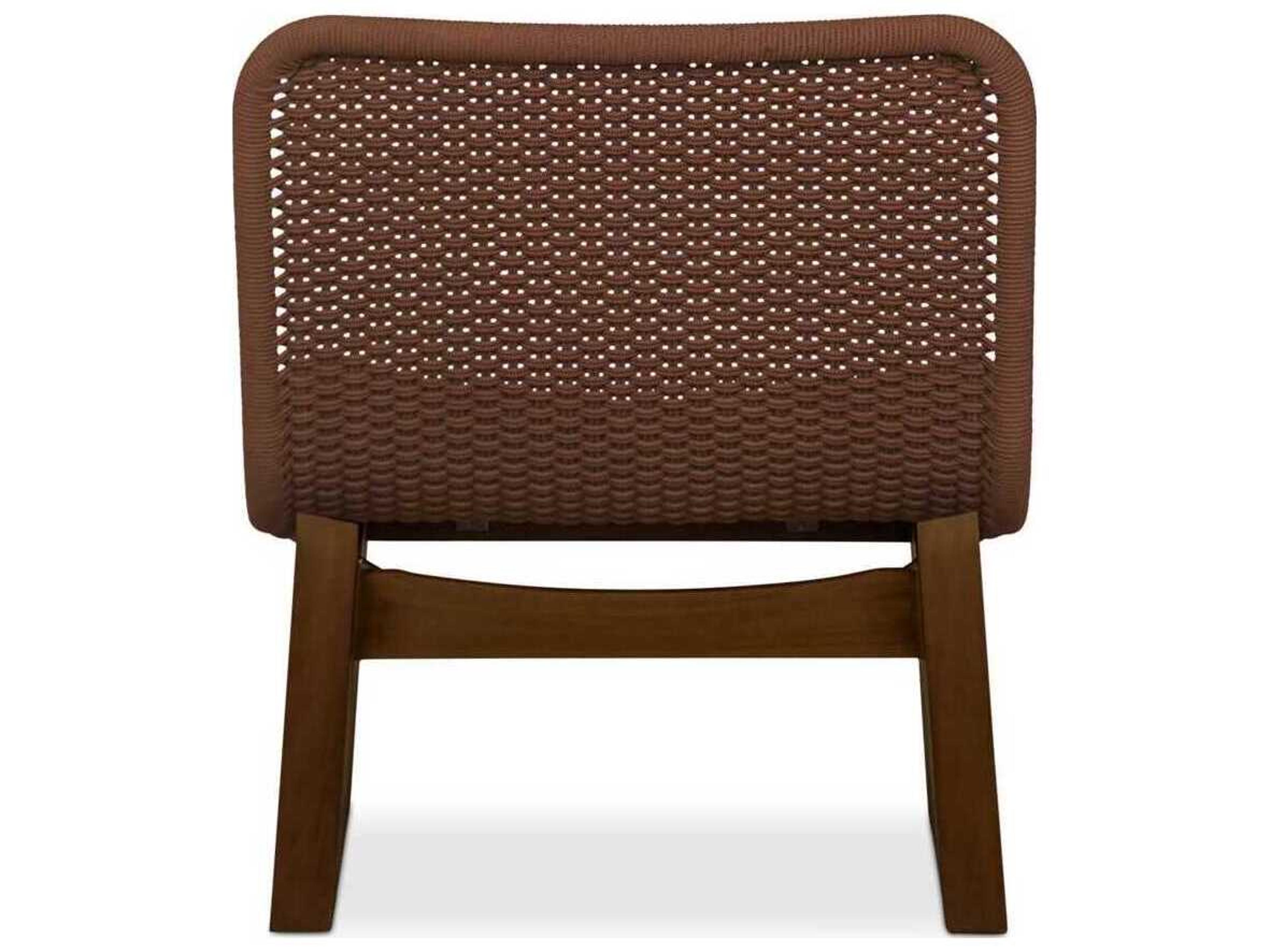 Moe's Home Outdoor Savanna Brown Wicker Lounge Chair