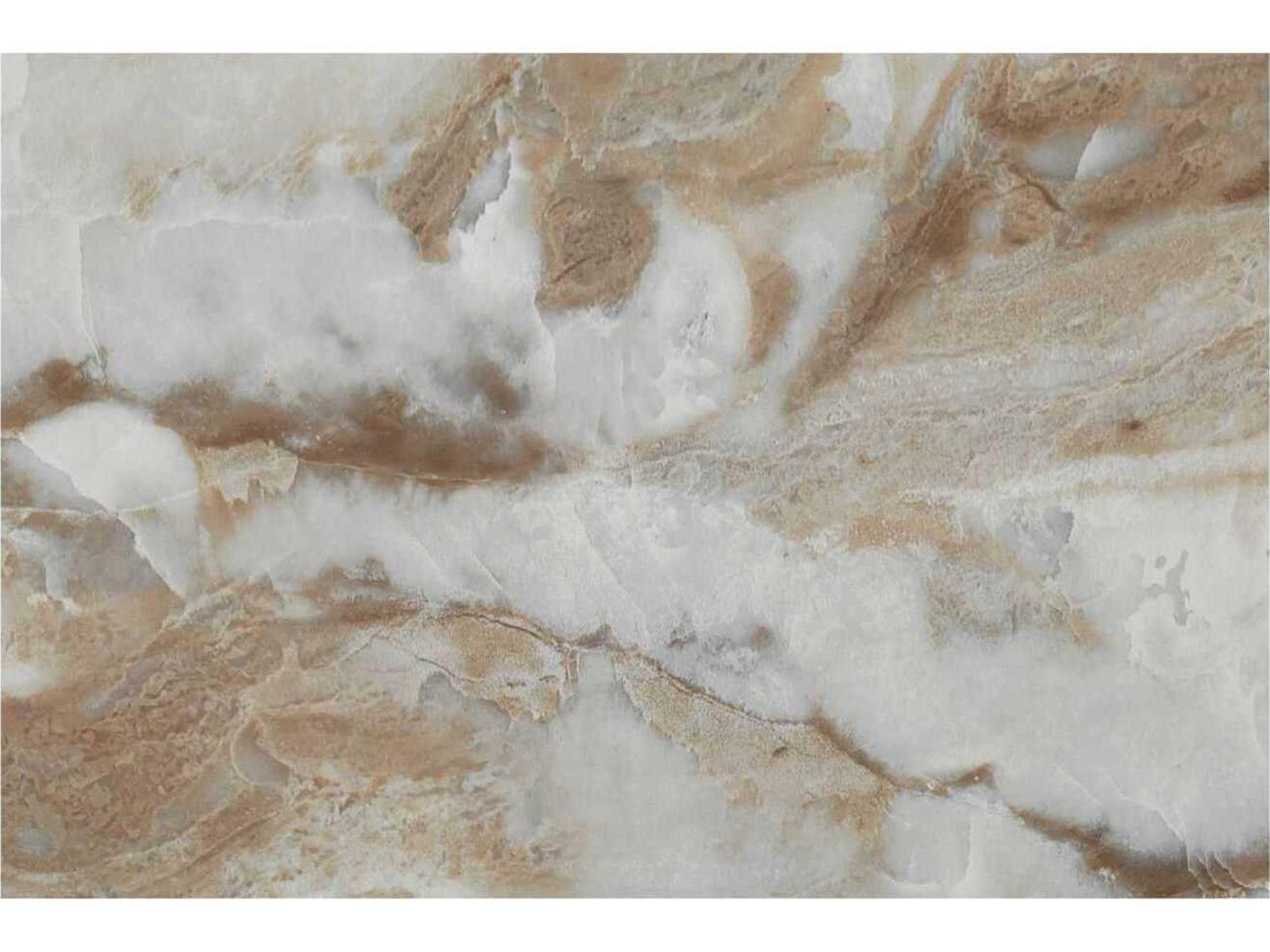 Moe's Home Outdoor Frida Brown Concrete Round End Table