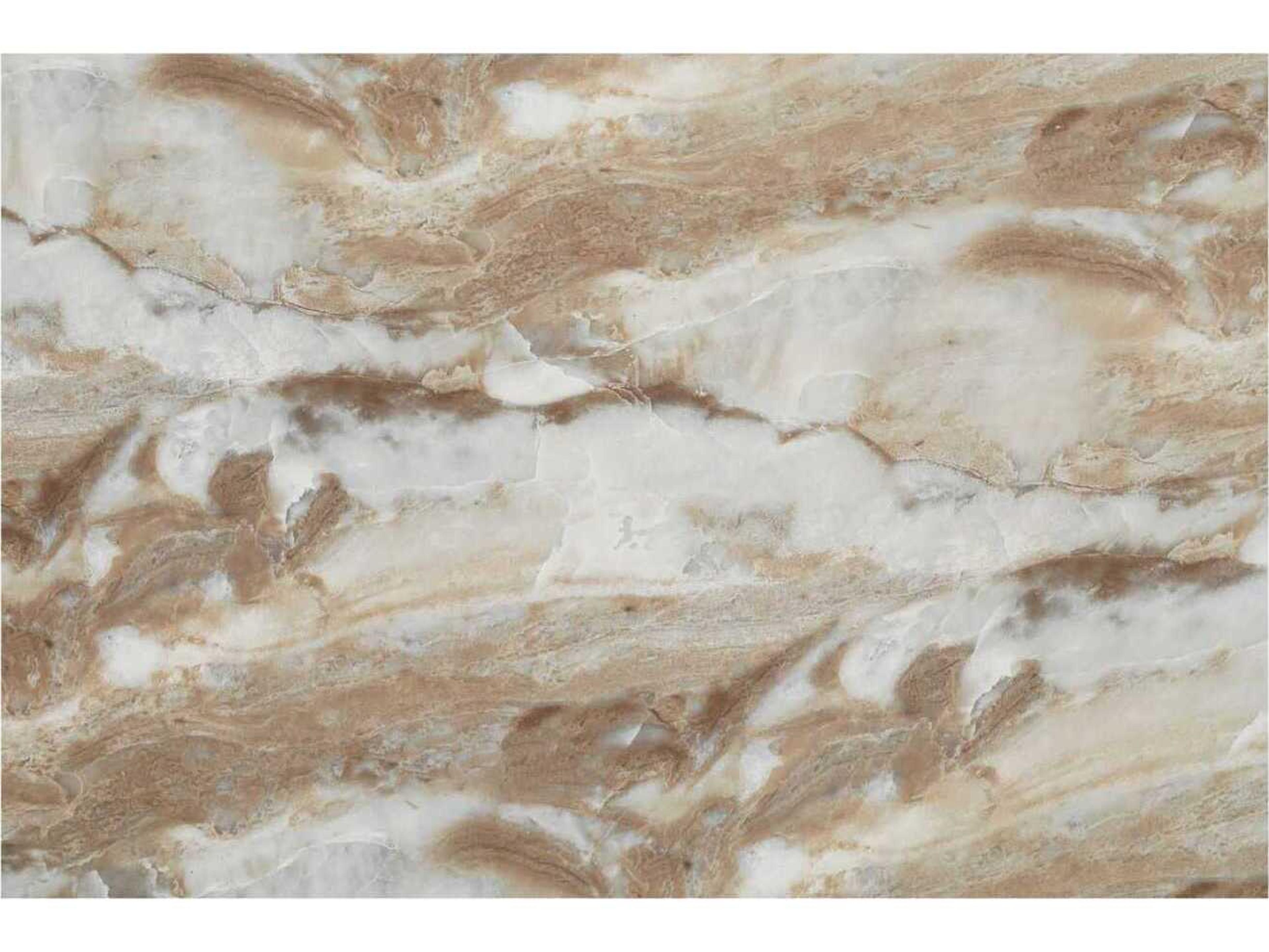 Moe's Home Outdoor Frida Brown Concrete Round Coffee Table