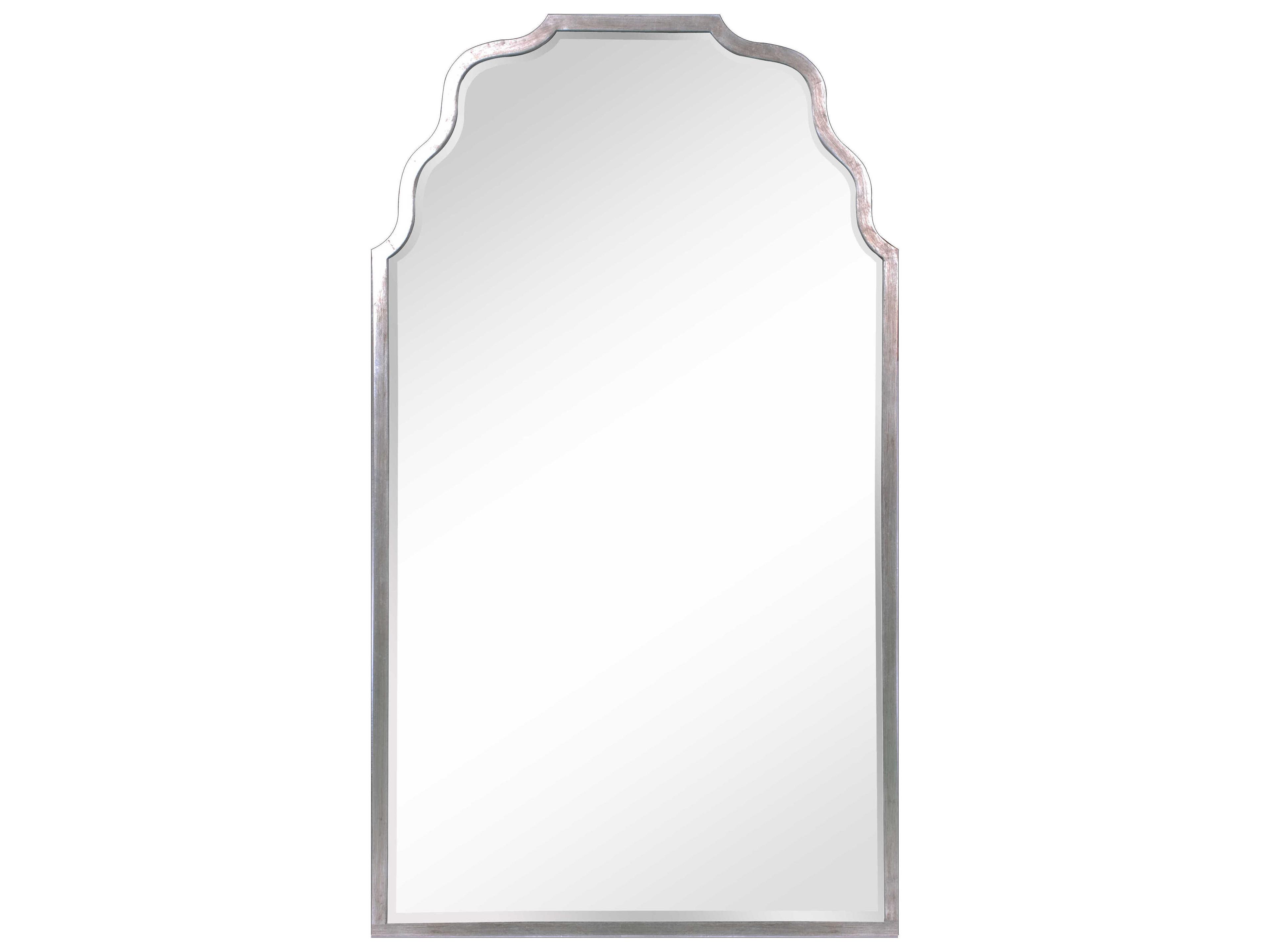 Antiqued silver leaf Wall Mirror