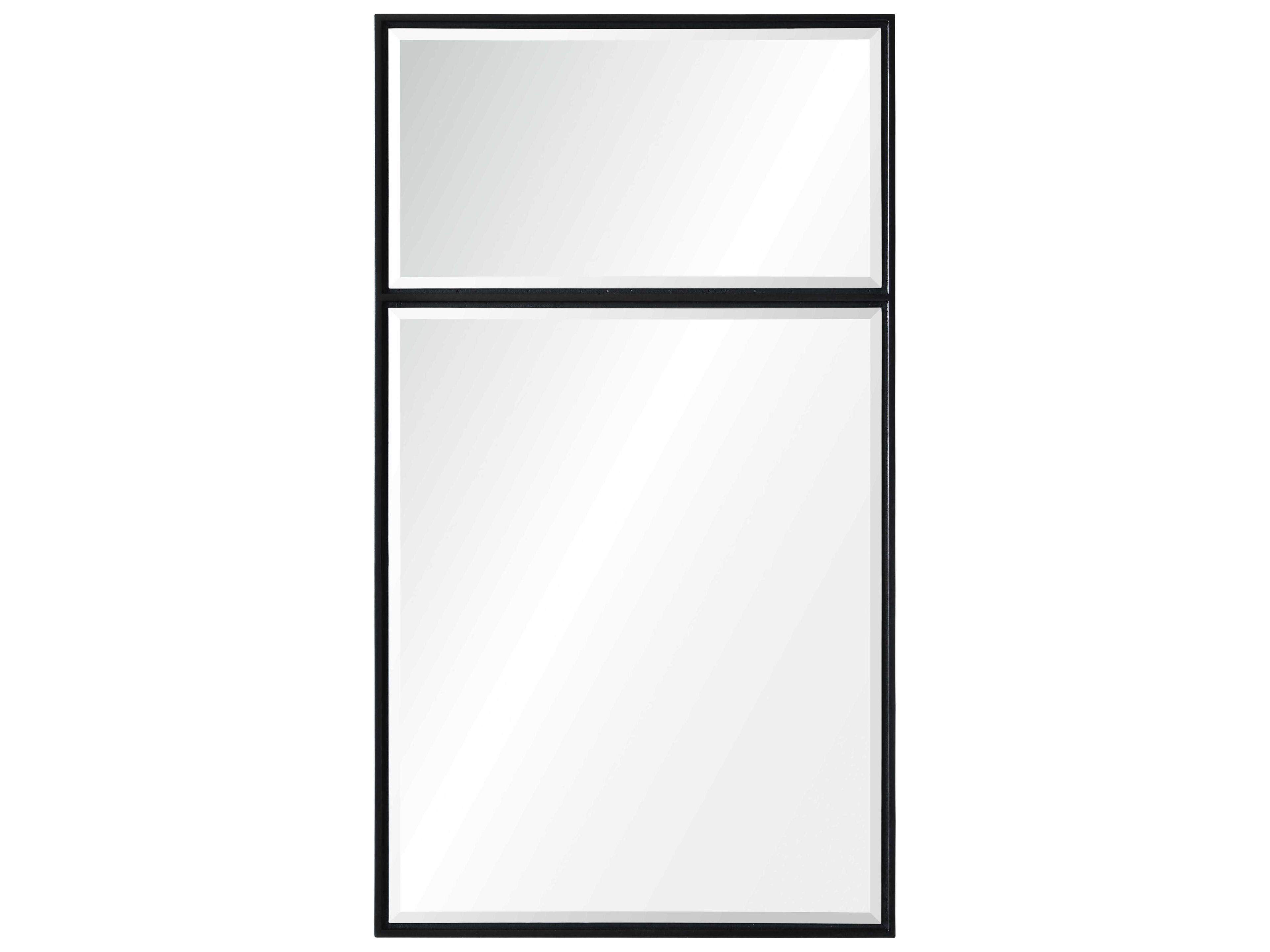 Mirror Home Ebony Rectangular Wall Mirror